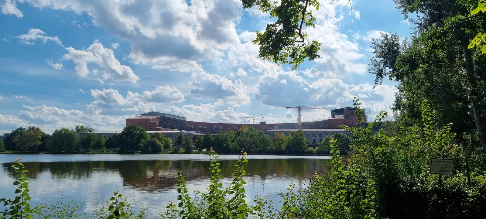 Main view at Documentation Center Nazi Party Rally Grounds Nuremberg — travel photo