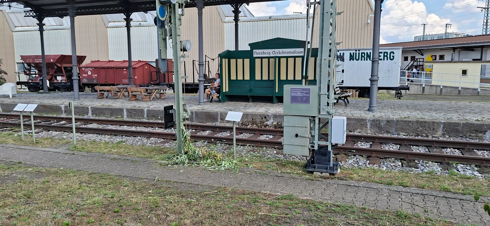 Main view at German Railway Museum Nuremberg Nuremberg — travel photo