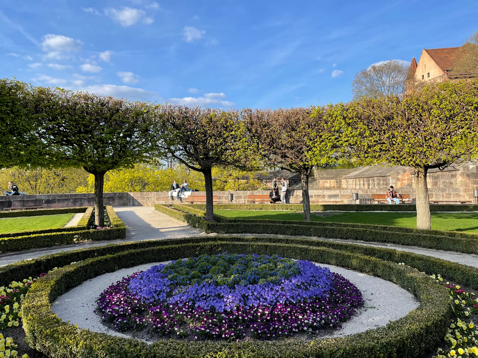 Main view at Imperial Castle of Nuremberg Nuremberg — travel photo