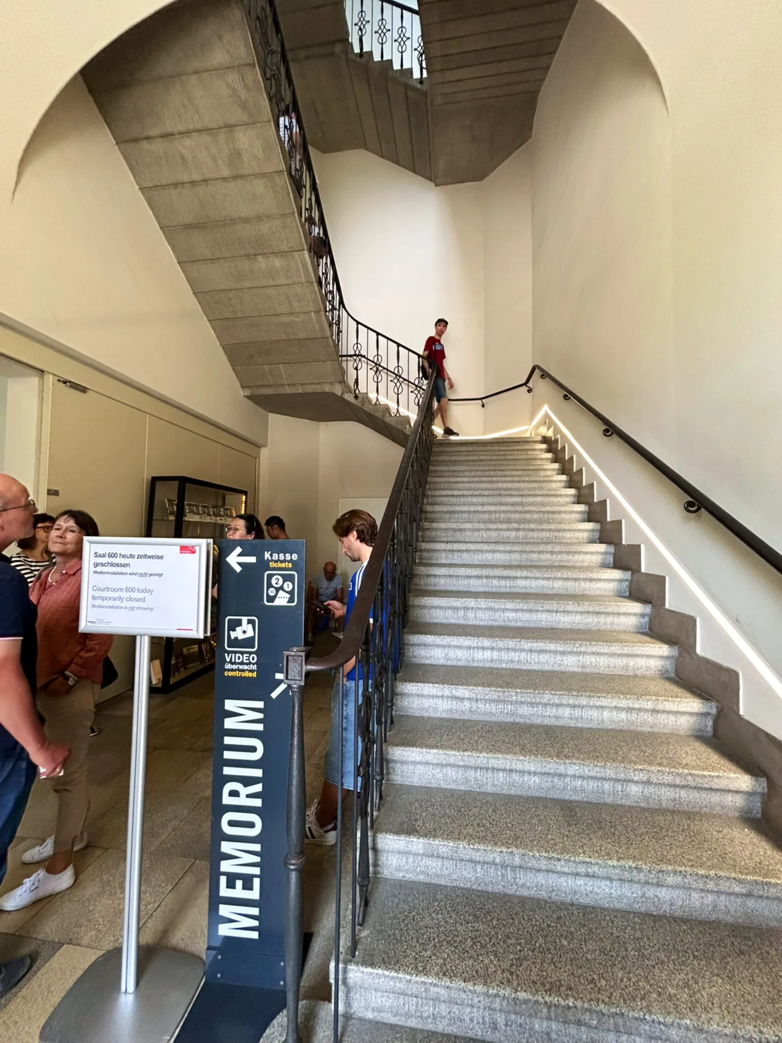 Atmosphere at Memorium Nuremberg Trials Nuremberg — travel photo