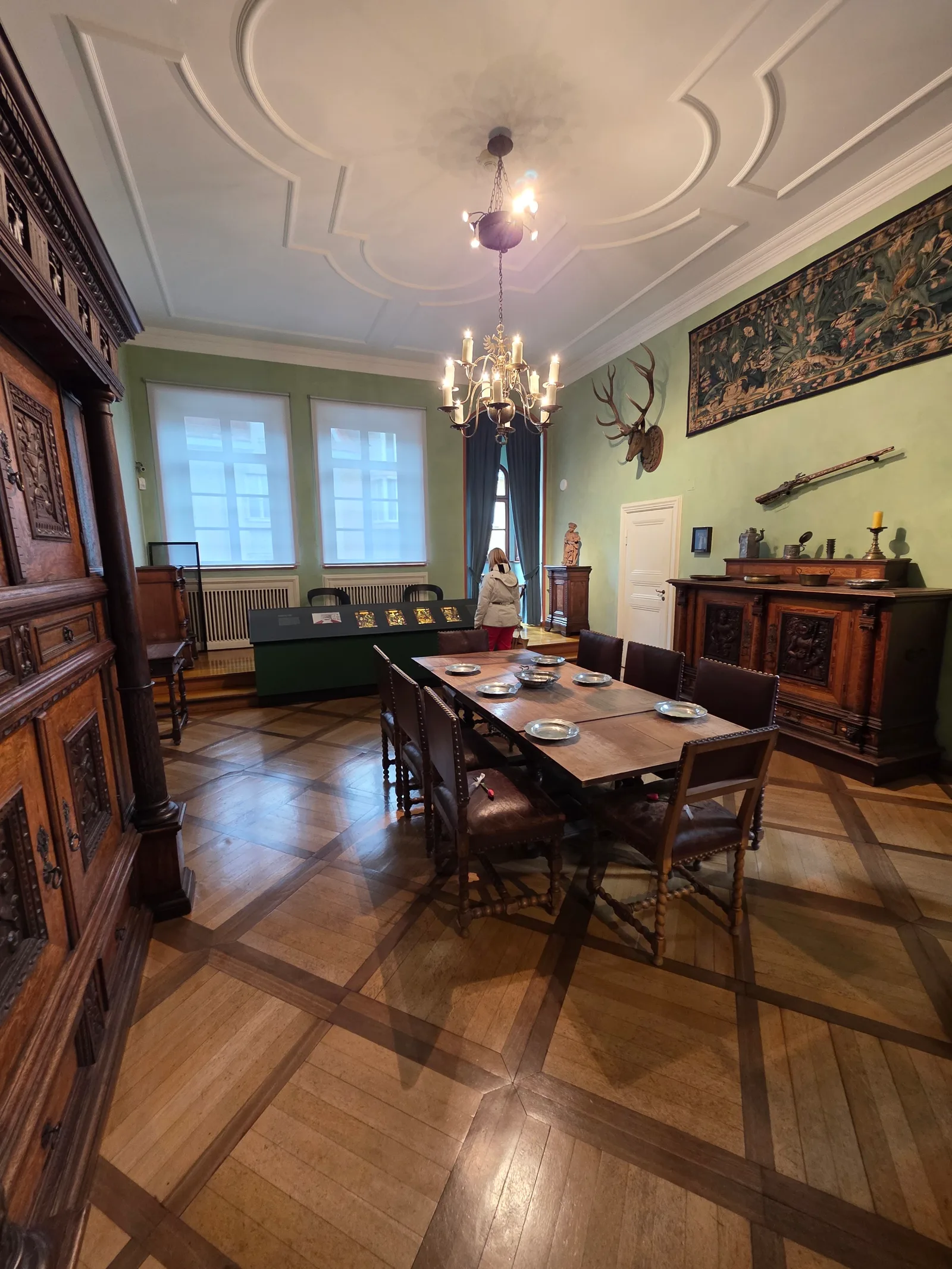 Interior at Museum Tucherschloss und Hirsvogelsaal Nuremberg — travel photo