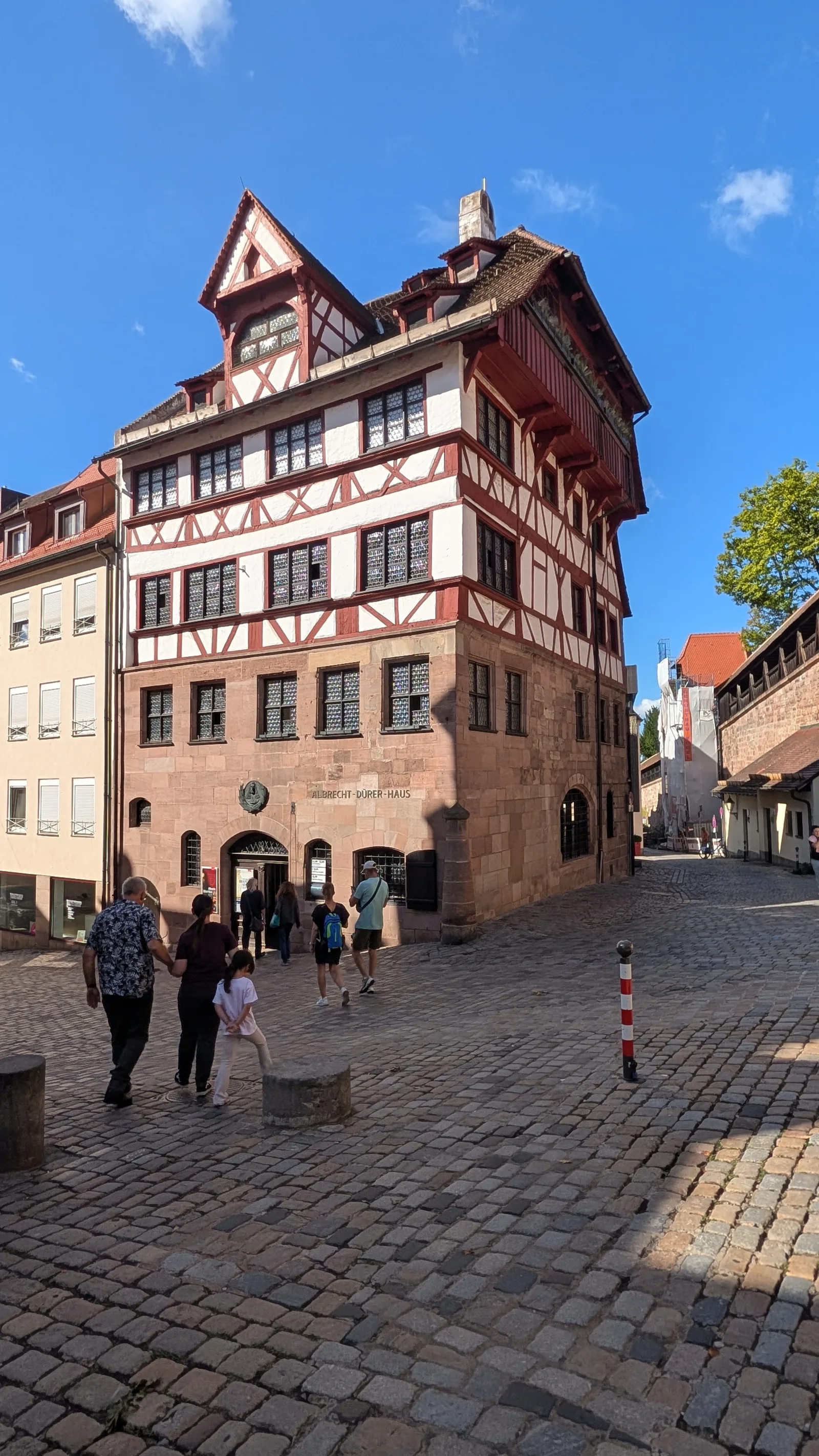Main view at Museums Nuremberg - Albrecht Dürer House Nuremberg — travel photo