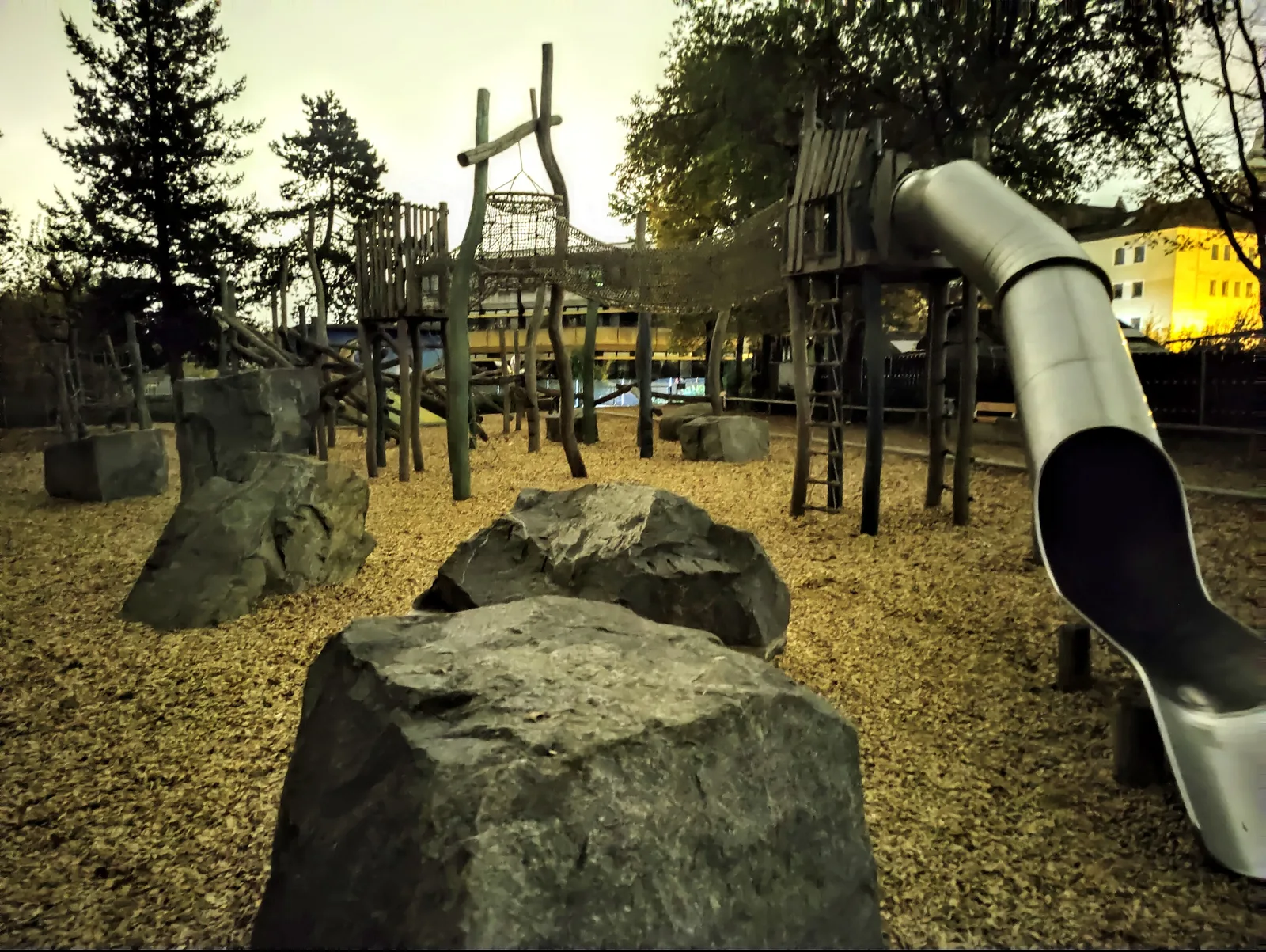Details at Playground Fuchsloch Nuremberg — travel photo