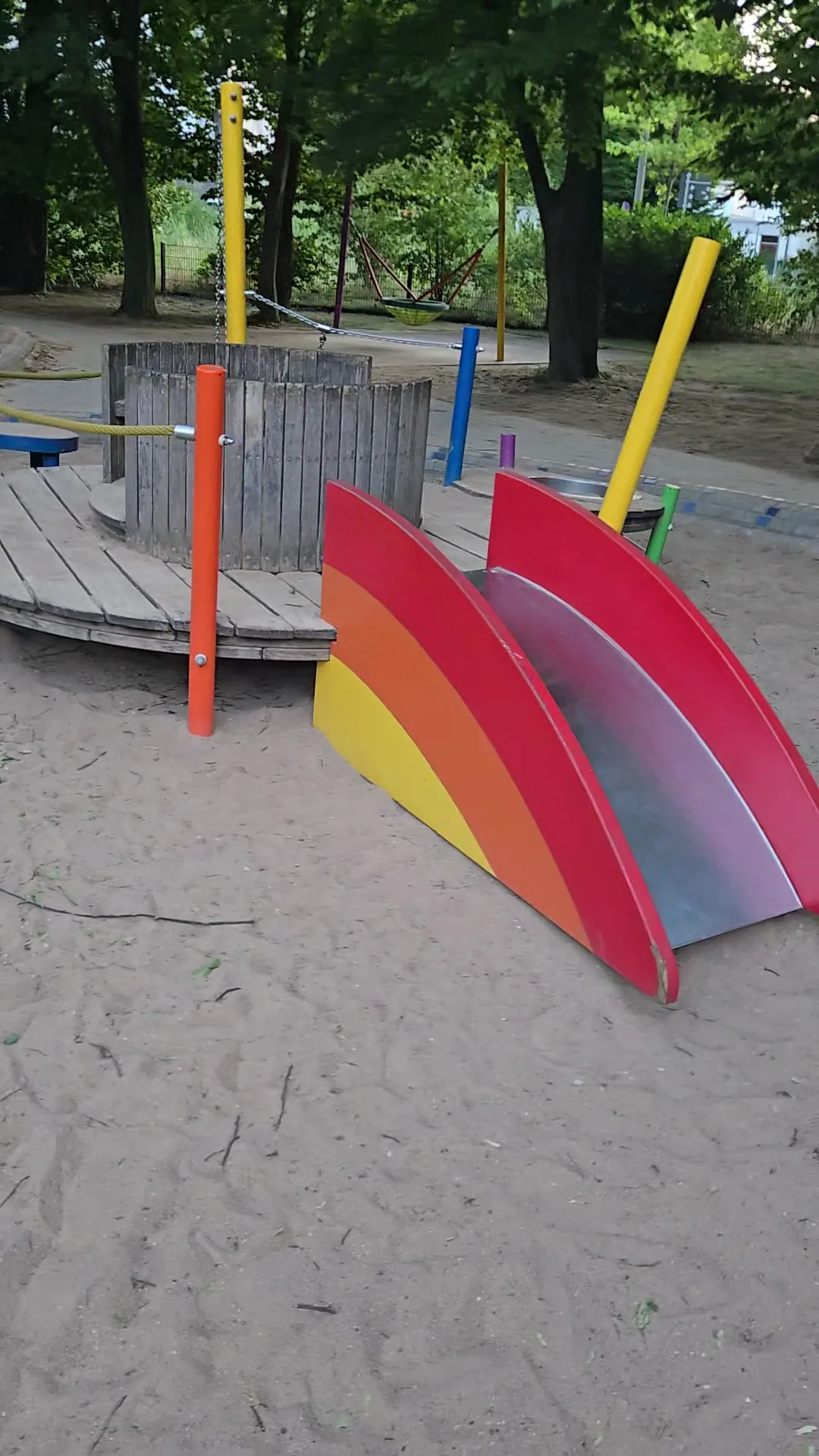 Main view at Playground Kontumazgarten / Praterstraße Nuremberg — travel photo