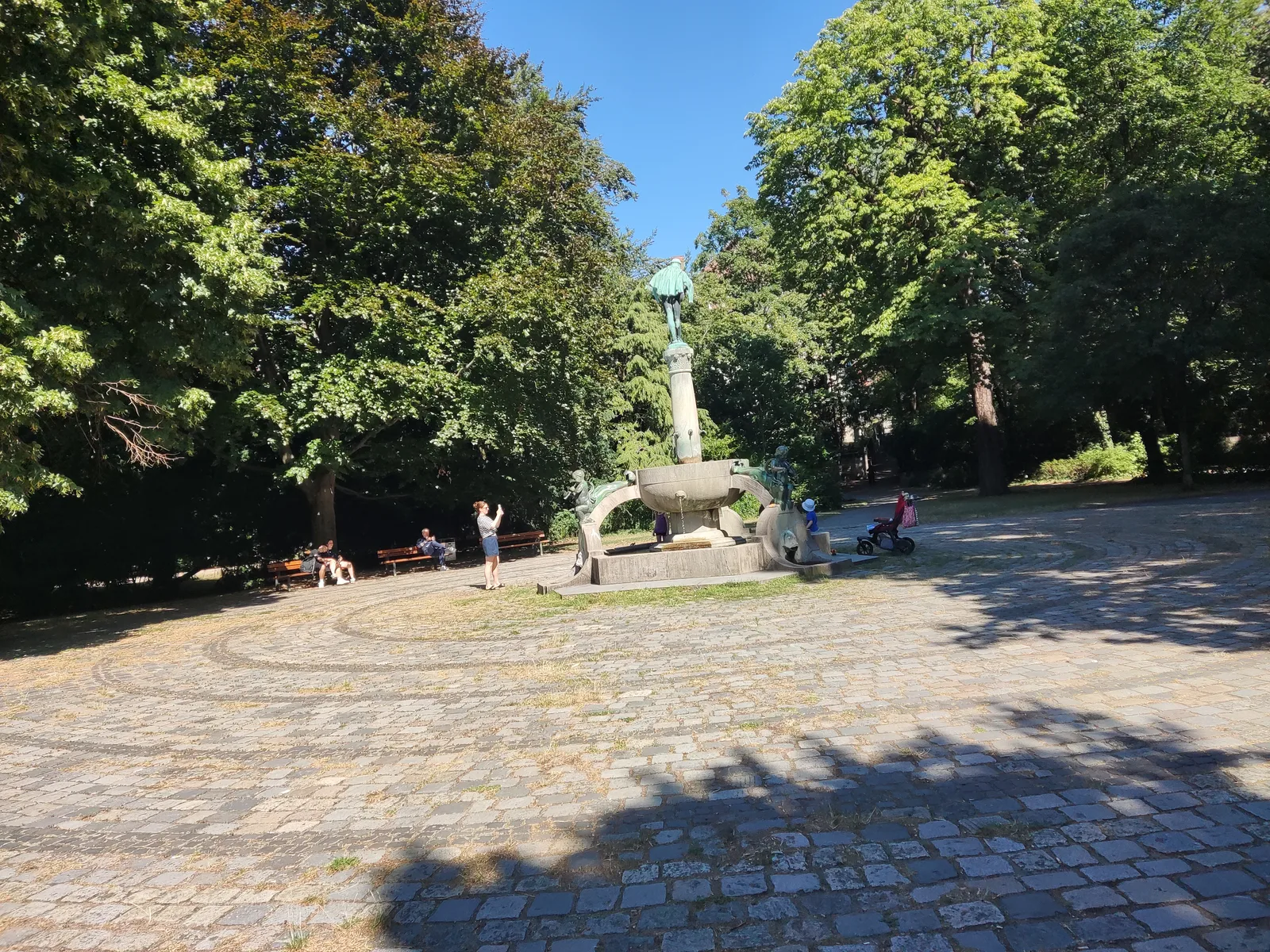 Main view at Rosenaupark Nuremberg — travel photo