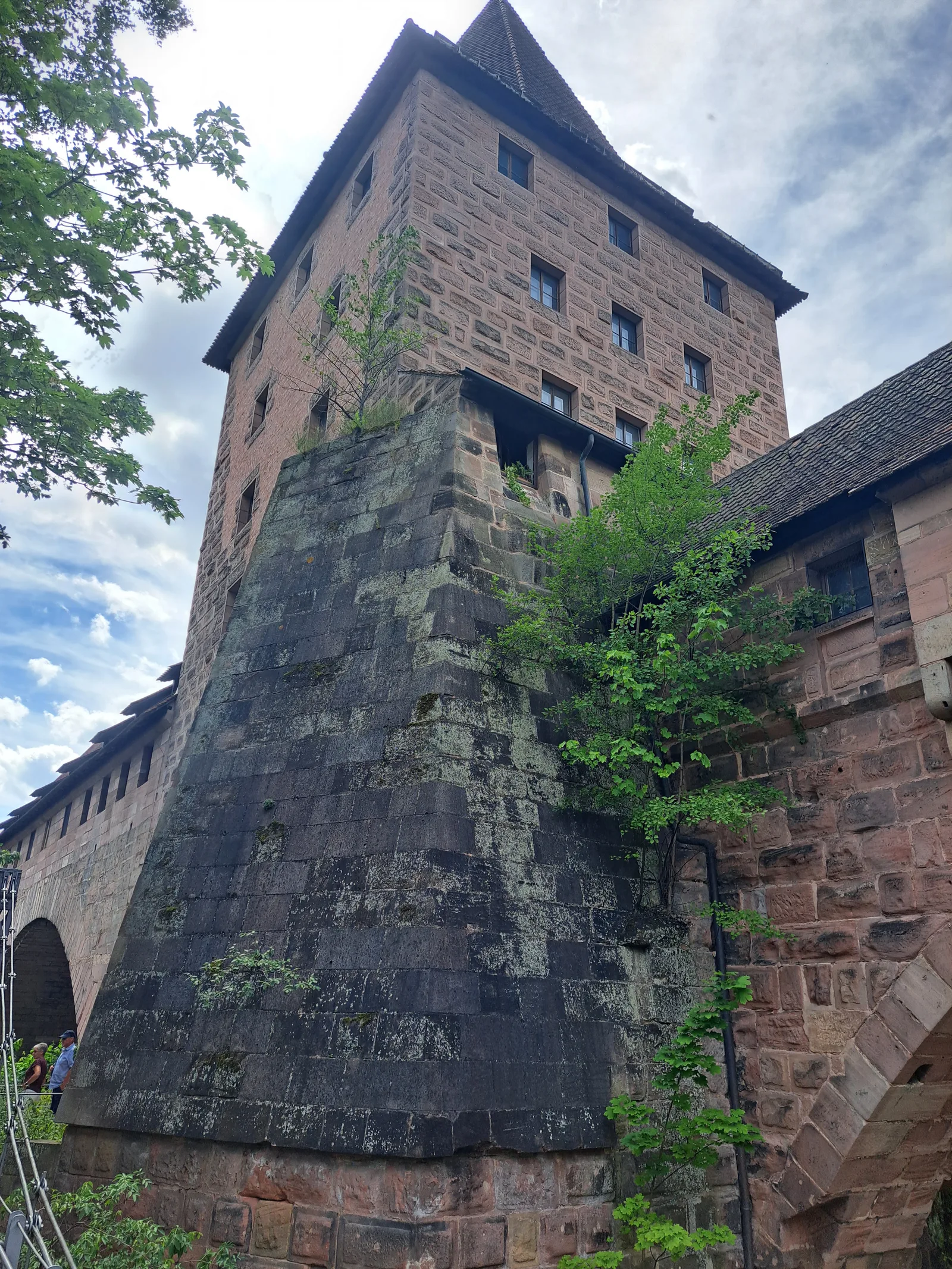 Atmosphere at Schlayerturm Nuremberg — travel photo
