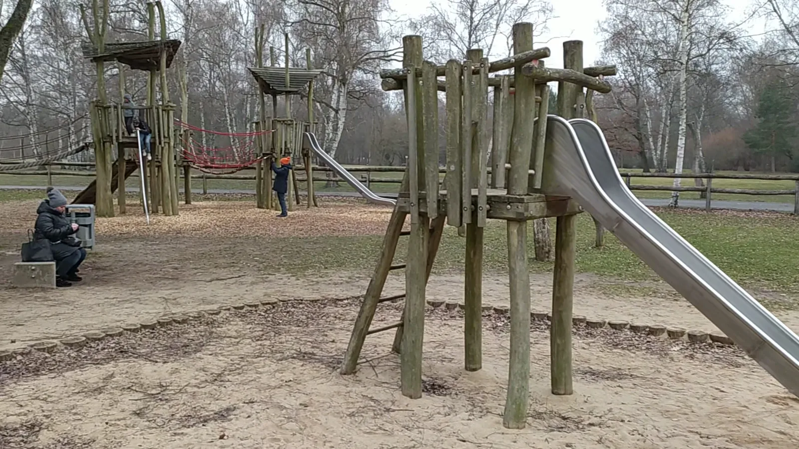 Interior at Spielplatz am Silbersee Nuremberg — travel photo