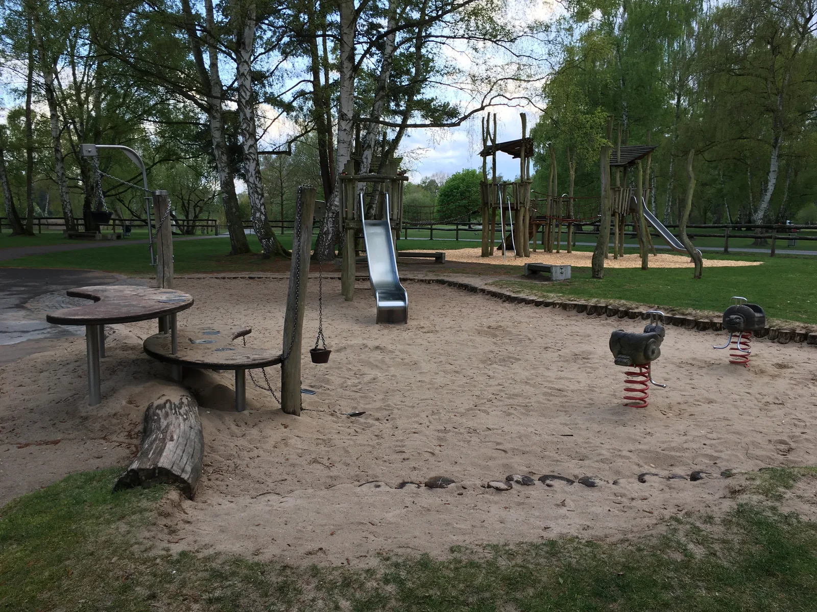 Atmosphere at Spielplatz am Silbersee Nuremberg — travel photo