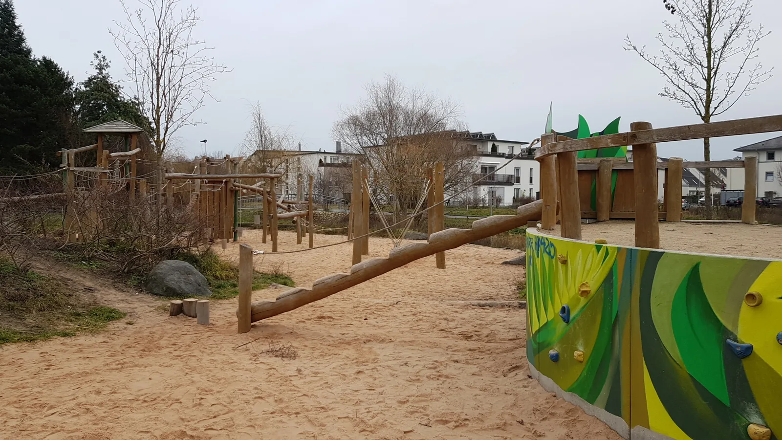 Main view at Spielplatz Wismarer Straße Nuremberg — travel photo