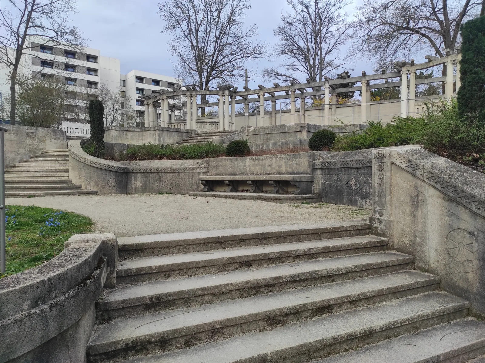 Atmosphere at Tullnau-Park Nuremberg — travel photo
