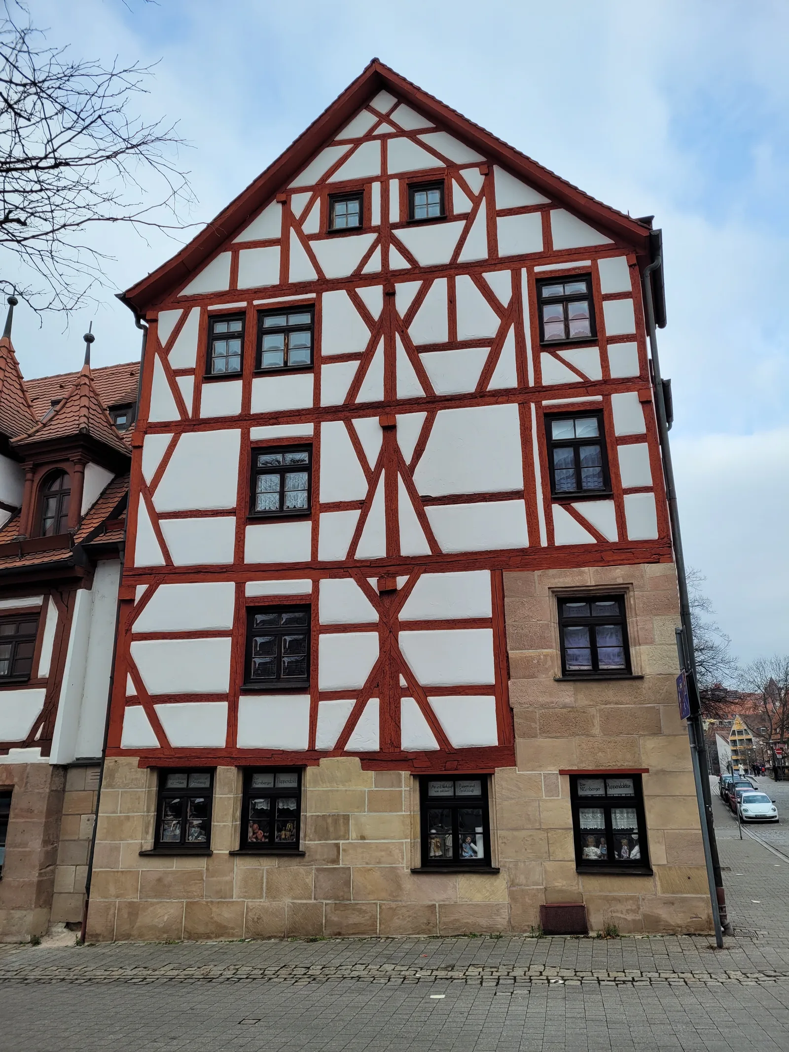 Main view at Unschlittplatz Nuremberg — travel photo