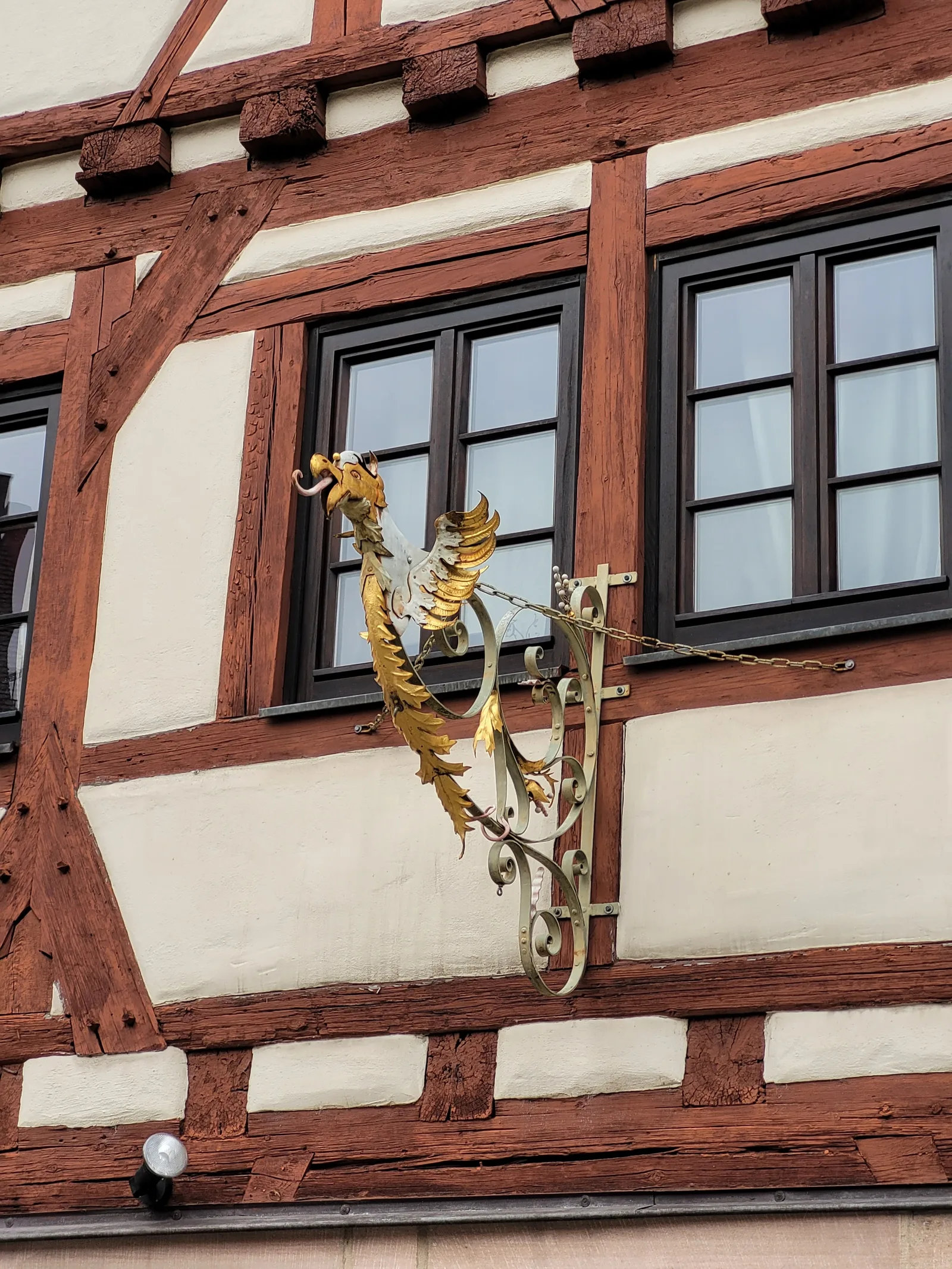 Details at Unschlittplatz Nuremberg — travel photo