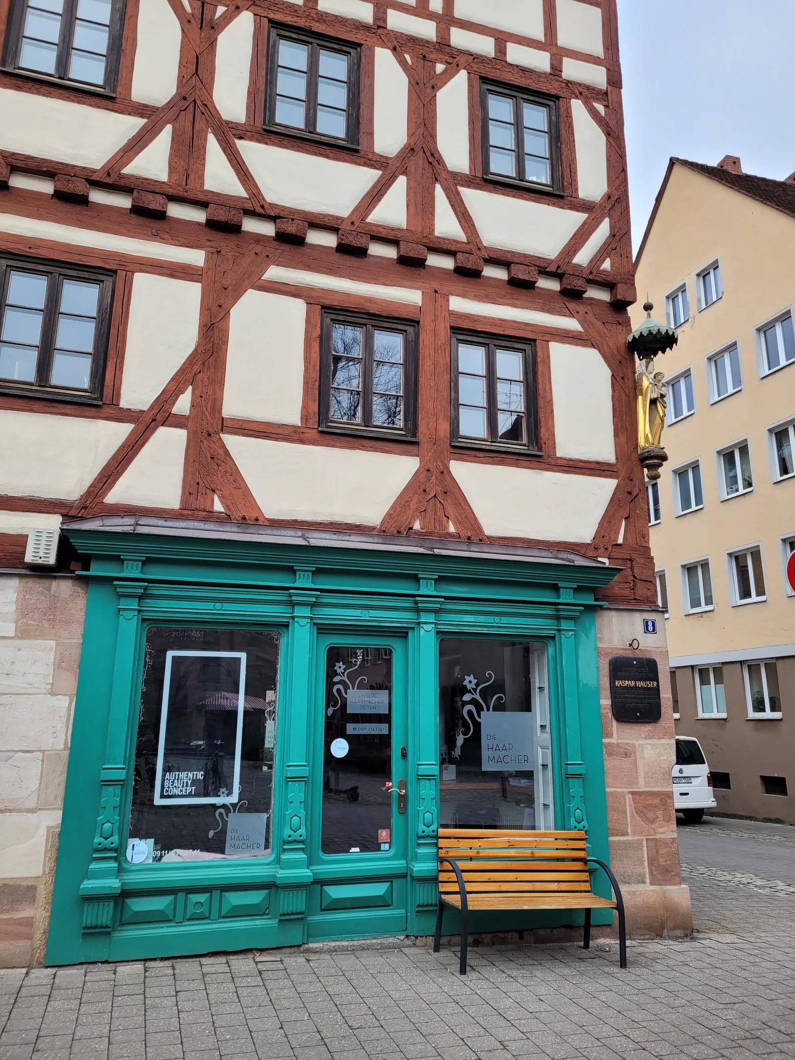 Atmosphere at Unschlittplatz Nuremberg — travel photo