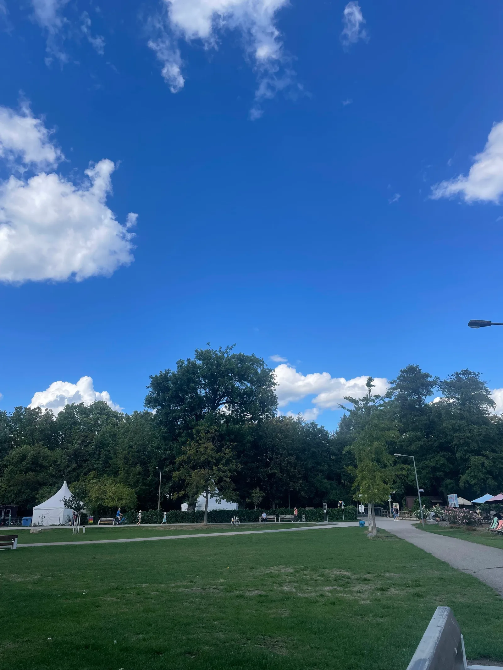Main view at Wöhrder Wiese Nuremberg — travel photo