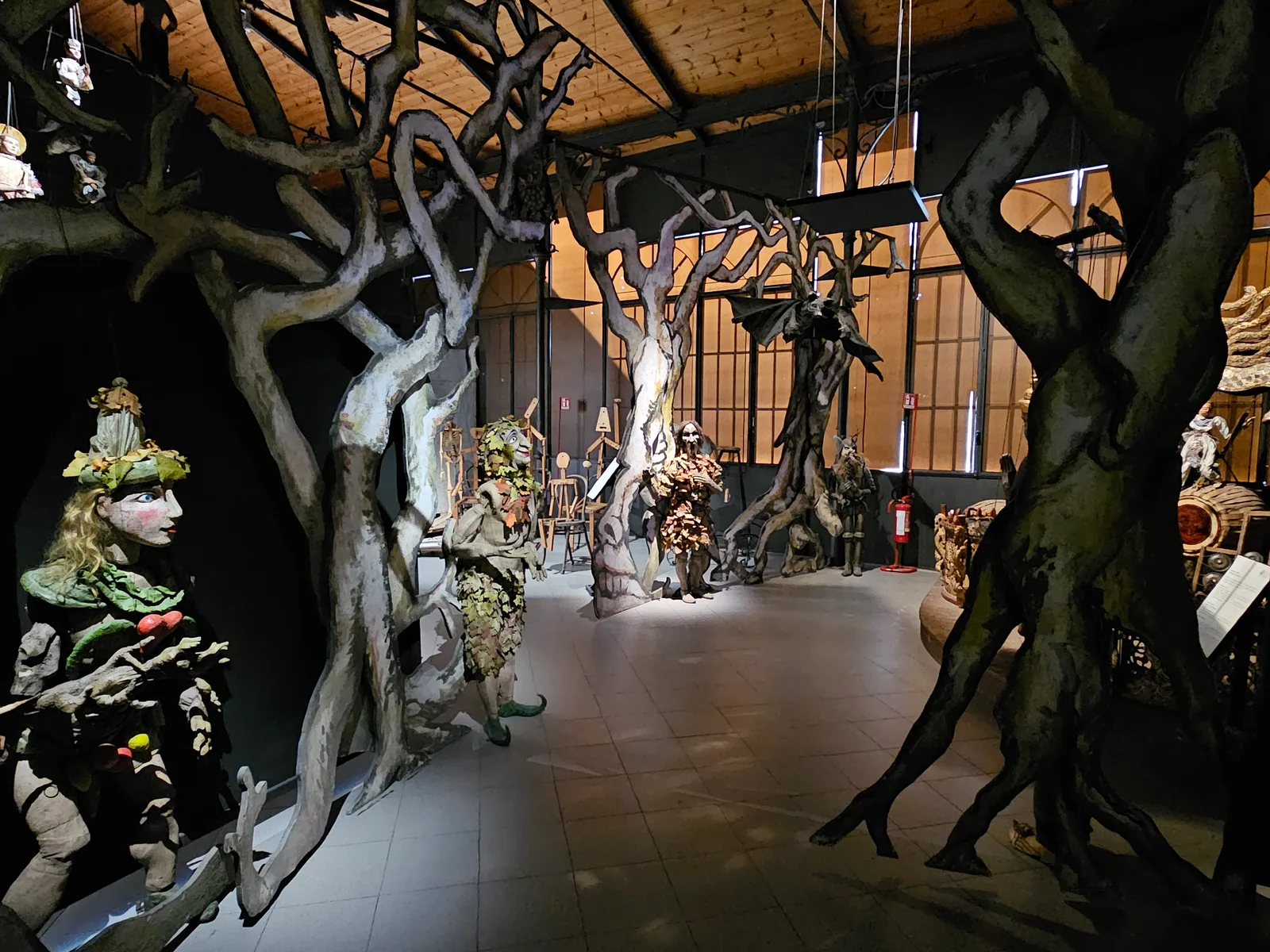 Atmosphere at Antonio Pasqualino International Puppet Museum Palermo — travel photo
