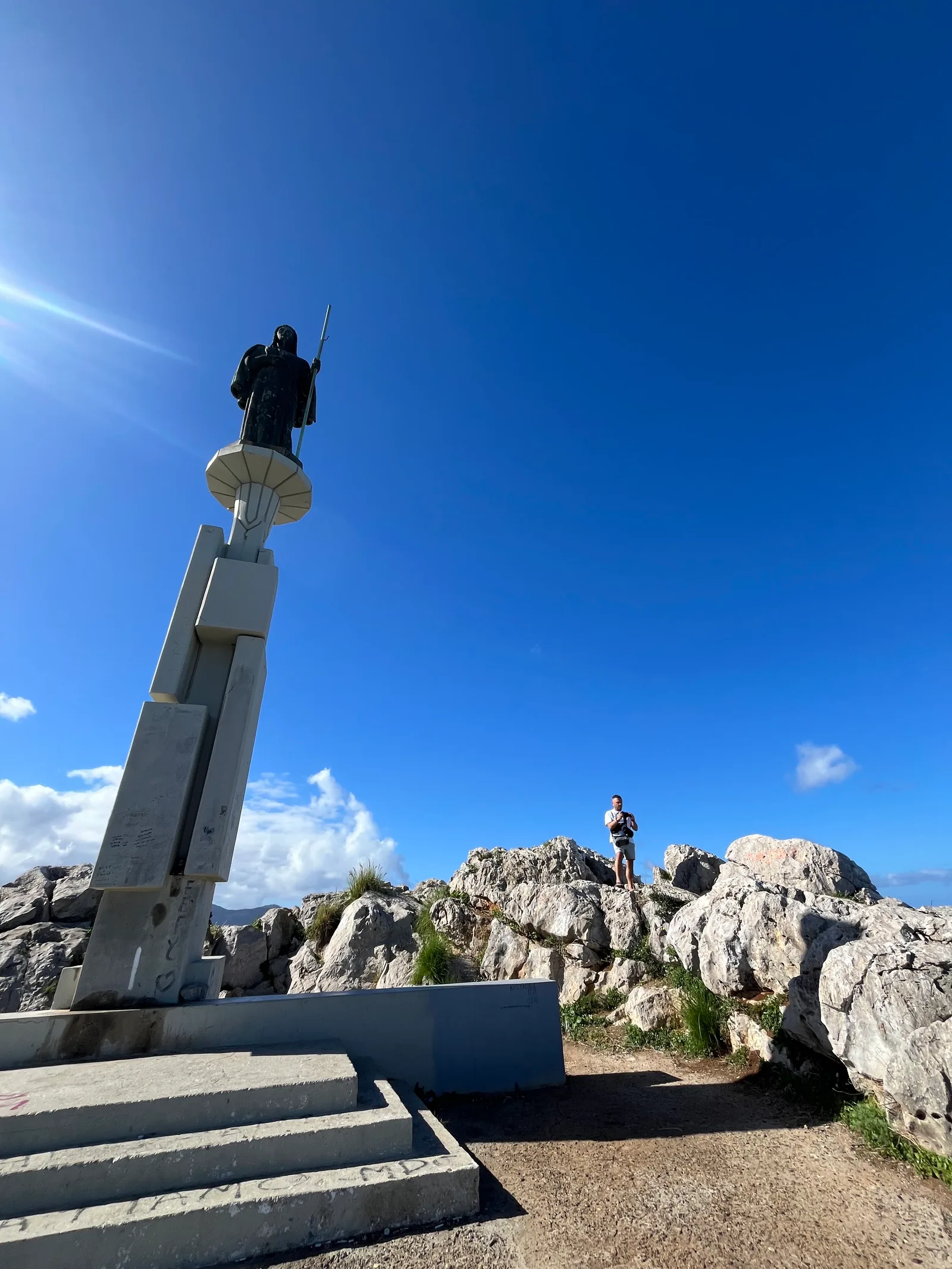 Atmosphere at Belvedere di Monte Pellegrino Palermo — travel photo