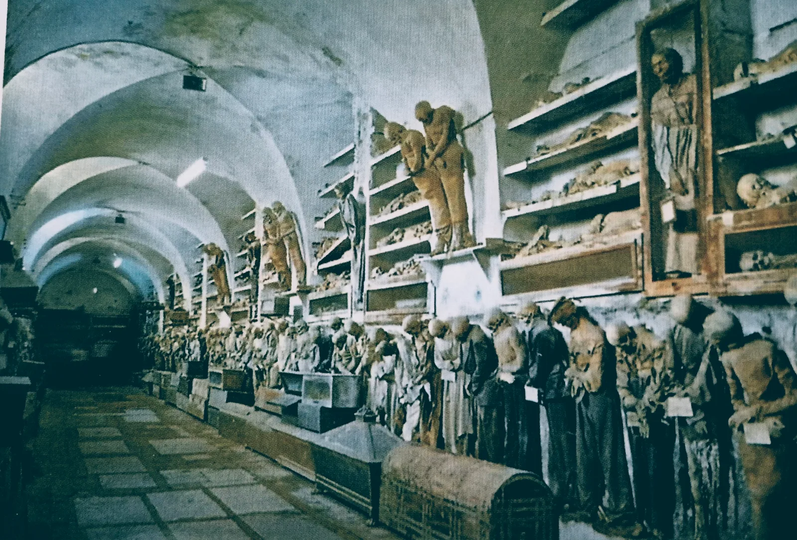 Details at Catacombe dei Cappuccini di Palermo Palermo — travel photo