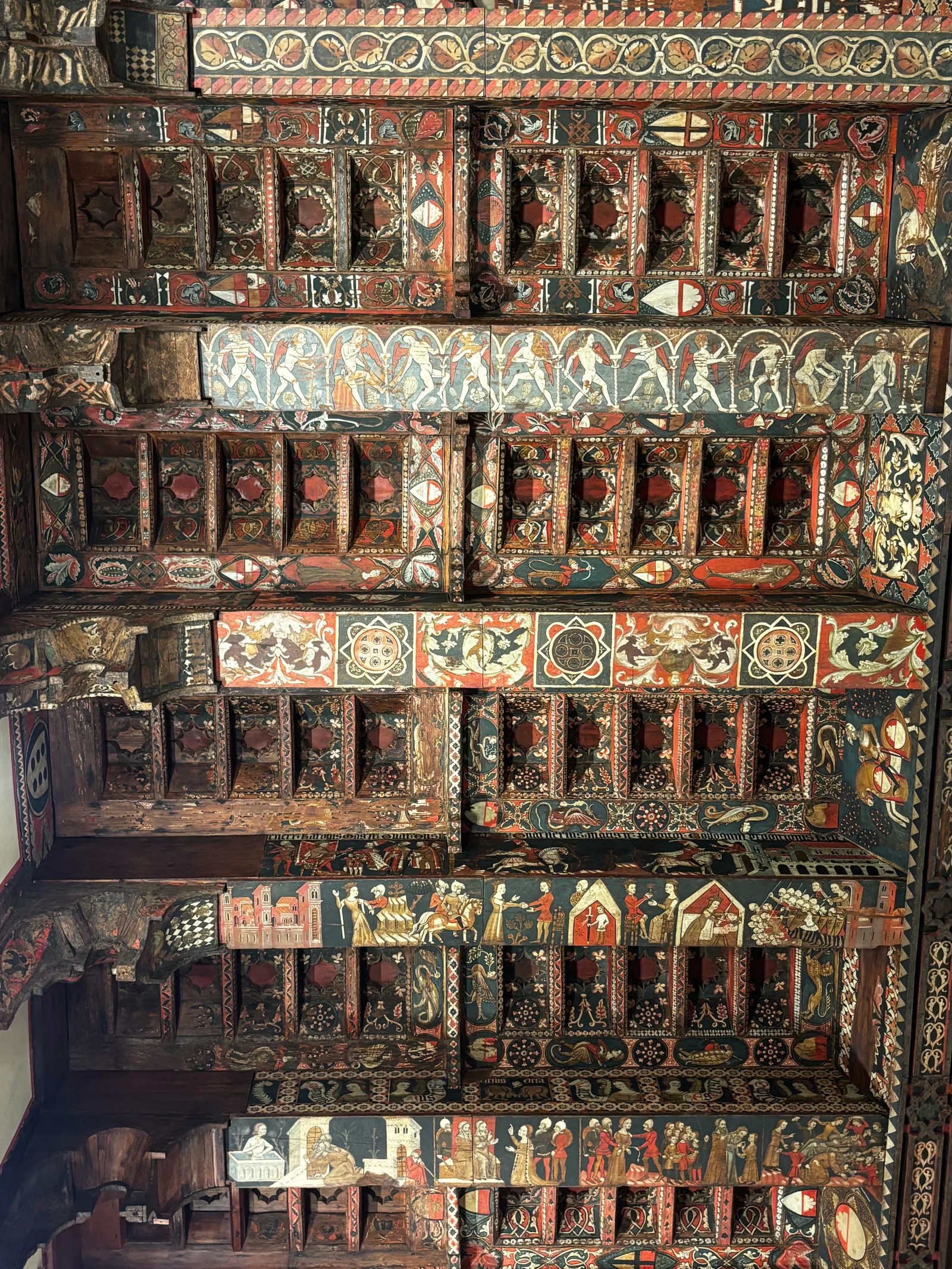 Interior at Chiaramonte Steri Palace Palermo — travel photo