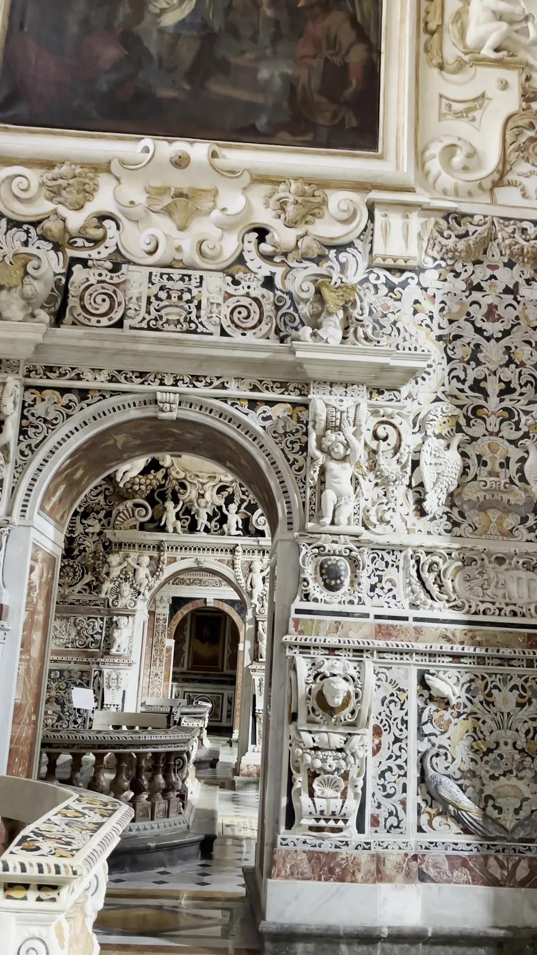 Main view at Church of Jesus of Casa Professa Palermo — travel photo