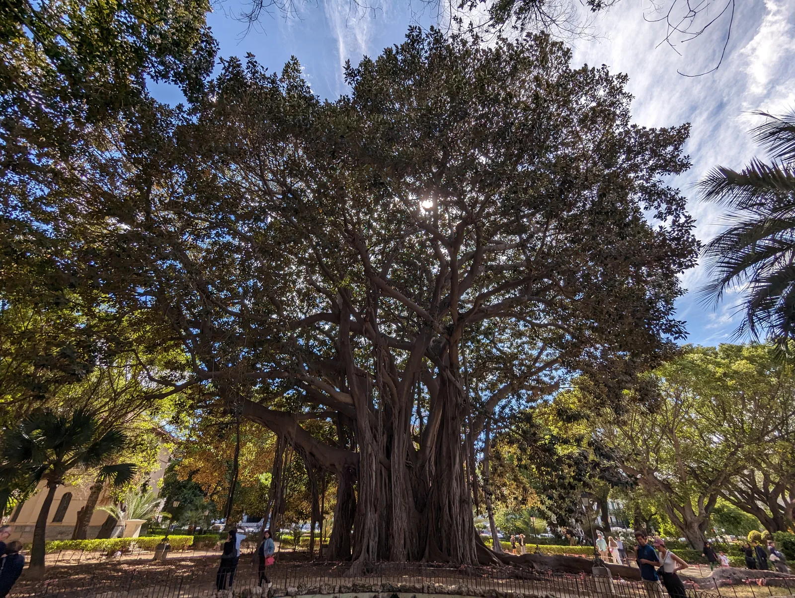 Interior at Giardino Garibaldi Palermo — travel photo