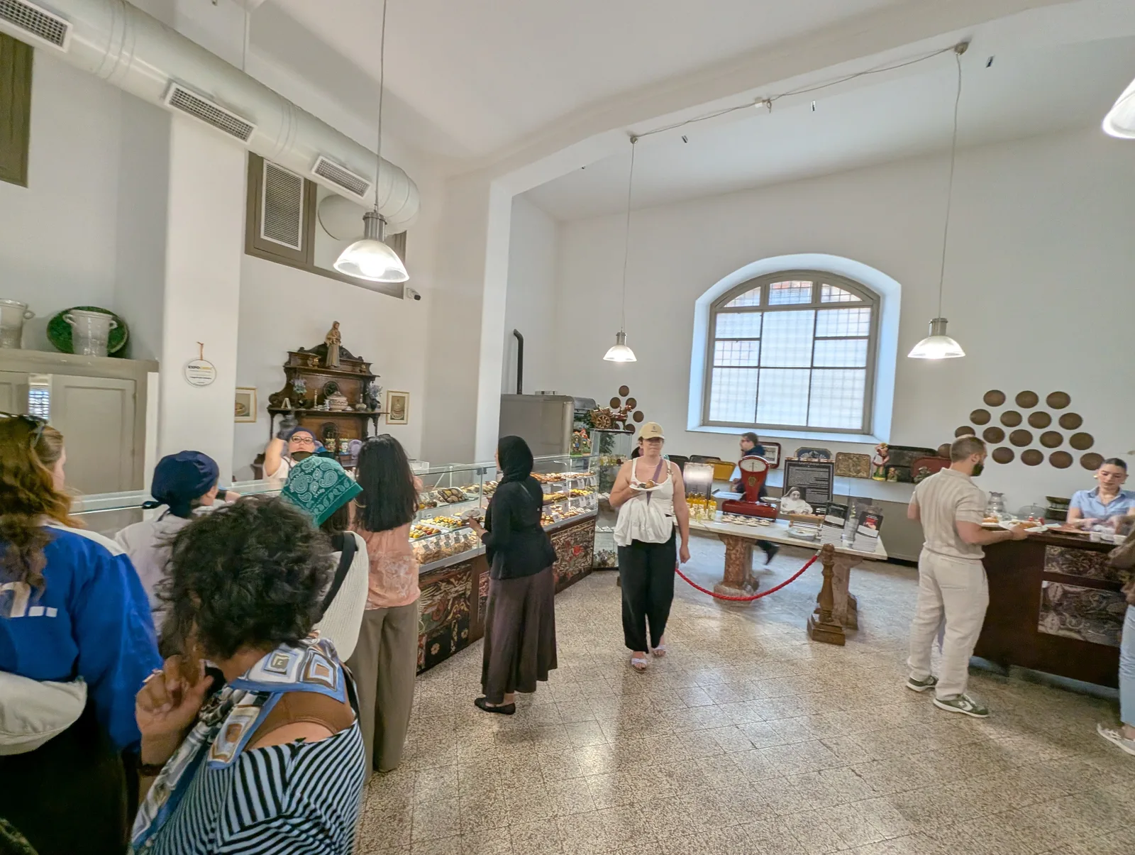 Interior at I Segreti del Chiostro Palermo — travel photo