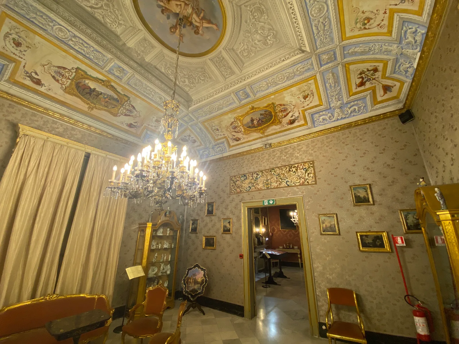 Main view at Museo Palazzo Mirto Casa Museo Palermo — travel photo