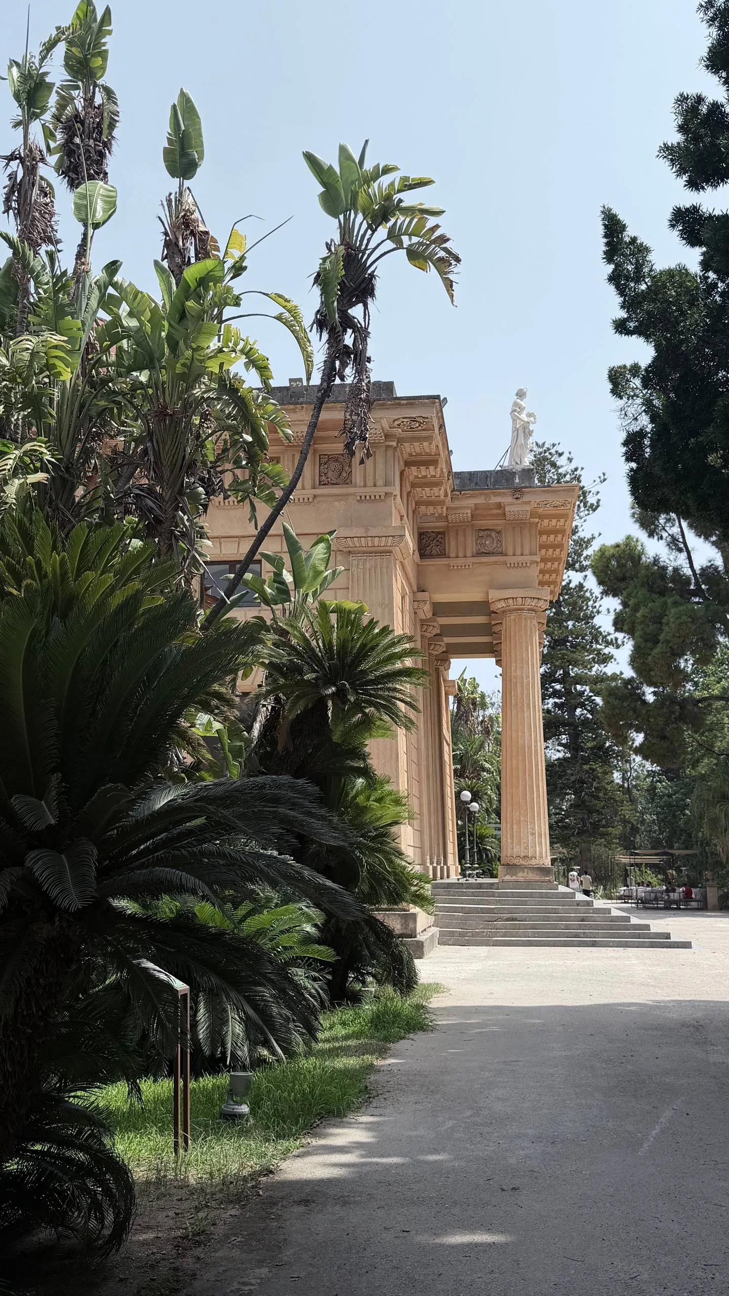 Atmosphere at Orto Botanico di Palermo Palermo — travel photo