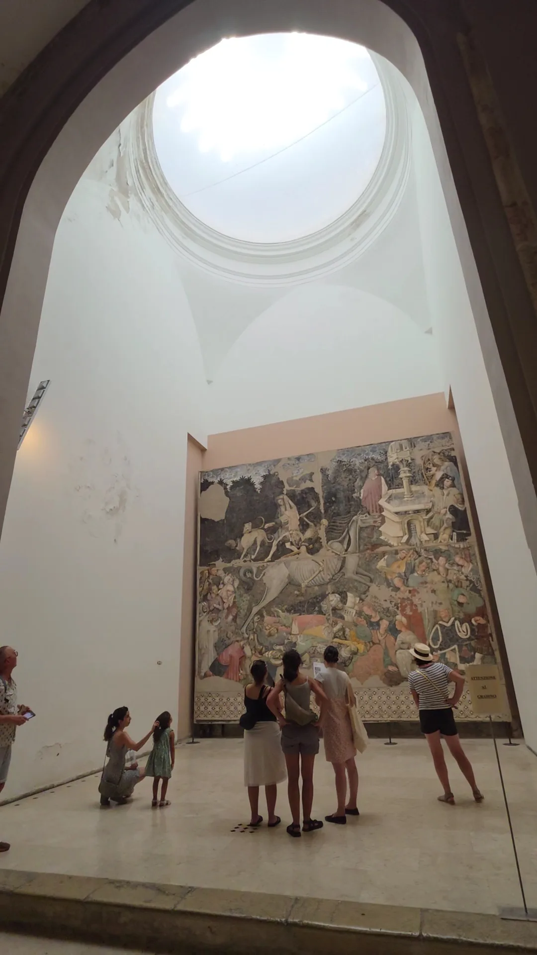 Main view at Palazzo Abatellis Palermo — travel photo