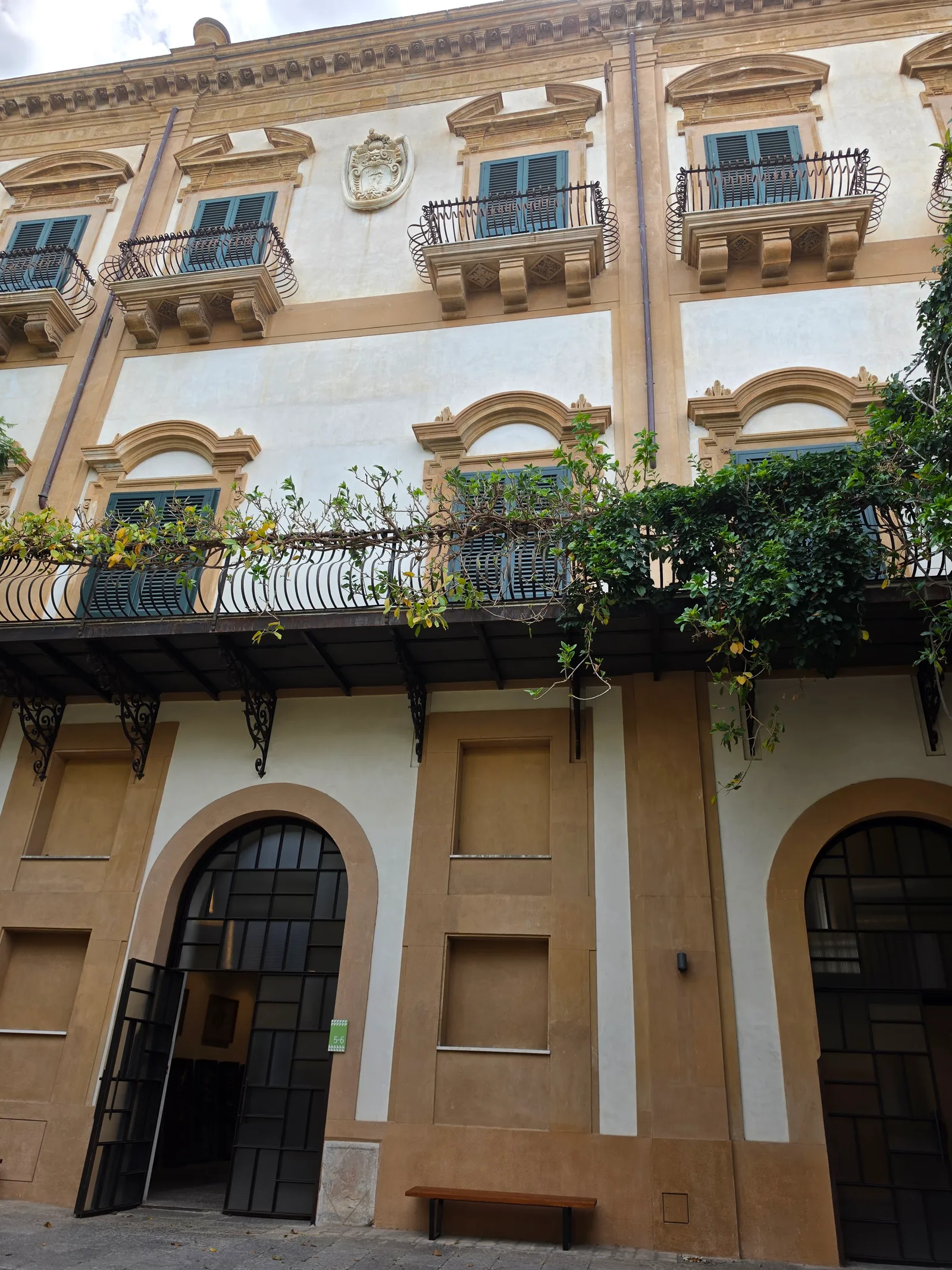 Details at Palazzo Butera Palermo — travel photo