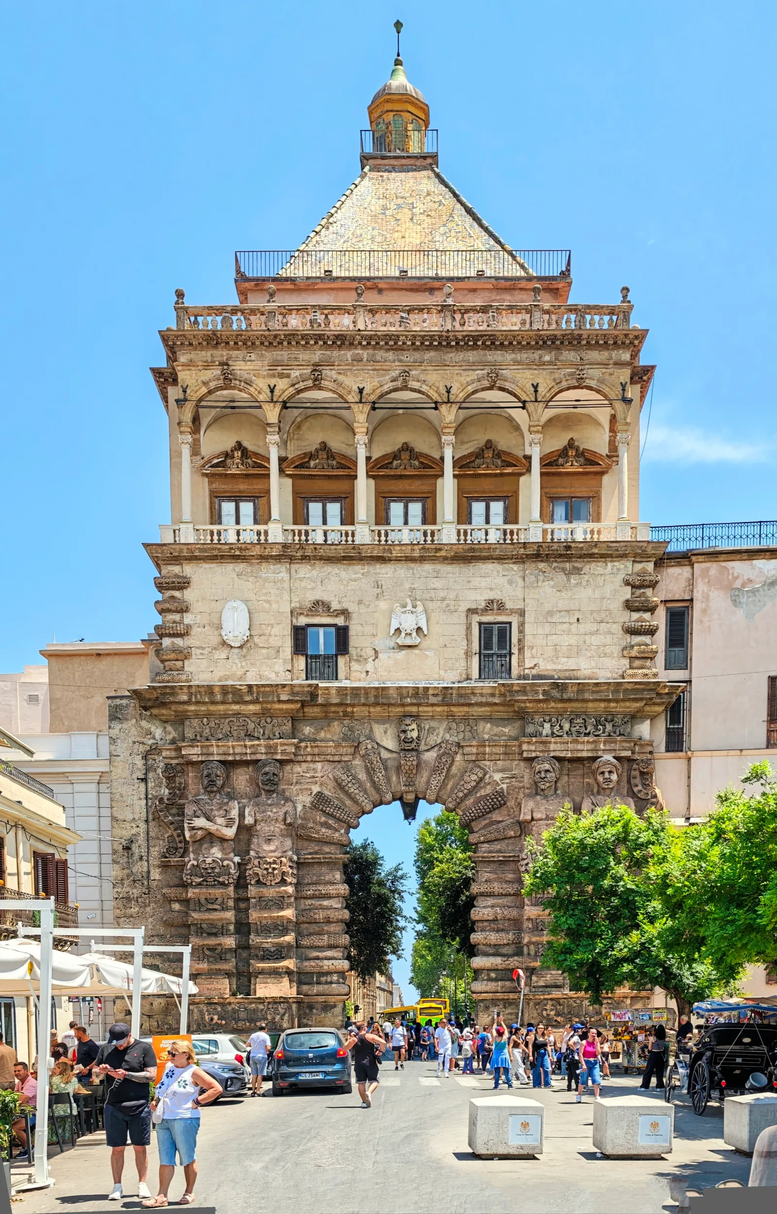 Details at Palazzo dei Normanni Palermo — travel photo