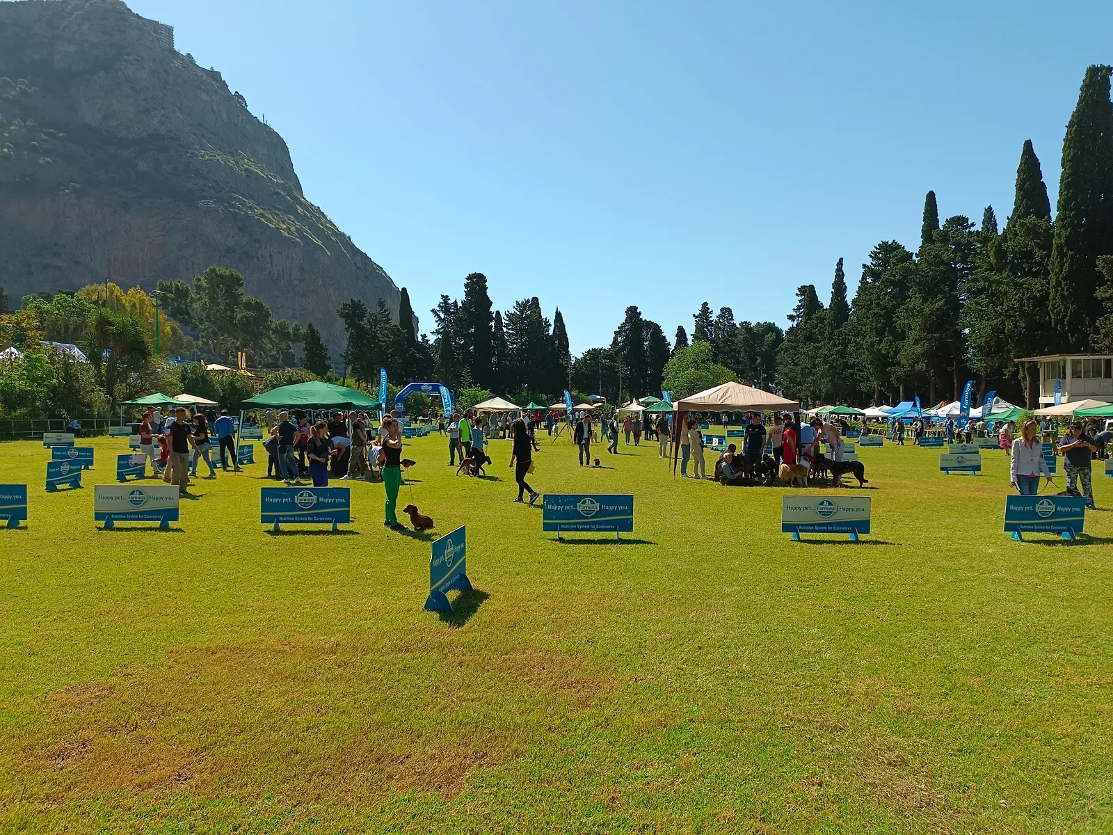 Main view at Parco della Favorita Palermo — travel photo