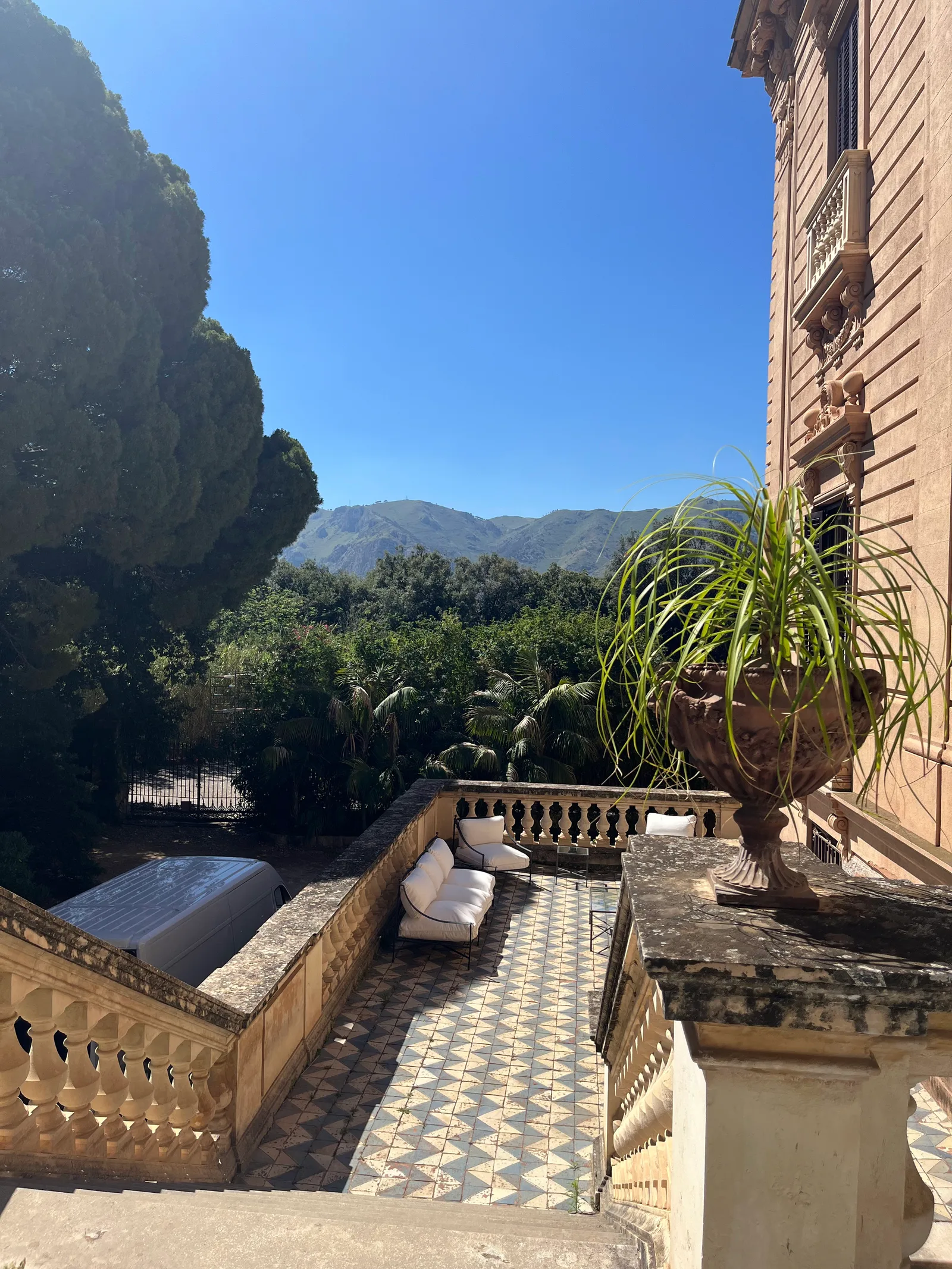 Main view at Parco di Villa Tasca Palermo — travel photo