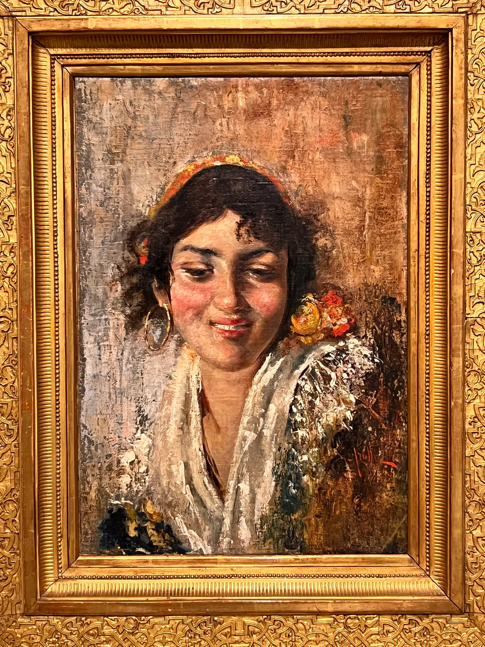 Atmosphere at Pinacoteca Villa Zito Palermo — travel photo