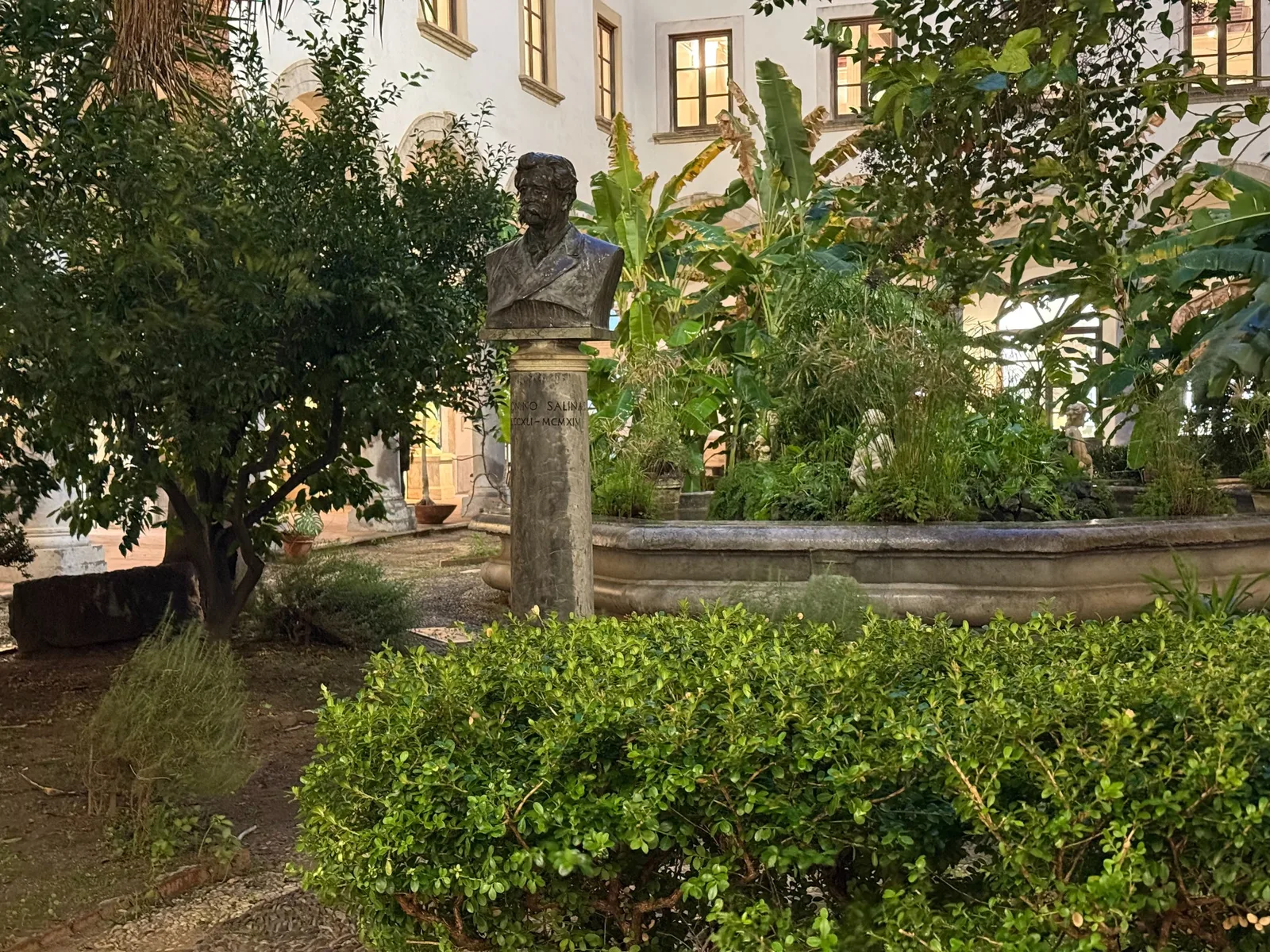 Atmosphere at Regional Archeological Museum Antonio Salinas Palermo — travel photo
