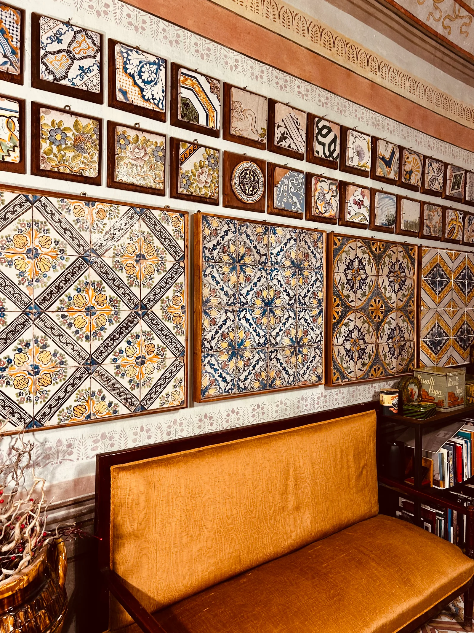 Atmosphere at Rooms at the Museum of majolica Genius Palermo — travel photo