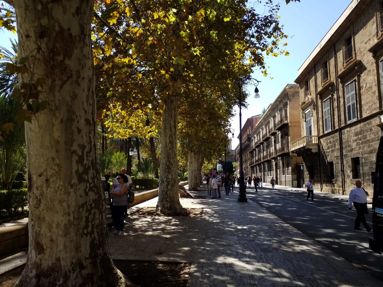 Main view at Villa Bonanno Palermo — travel photo