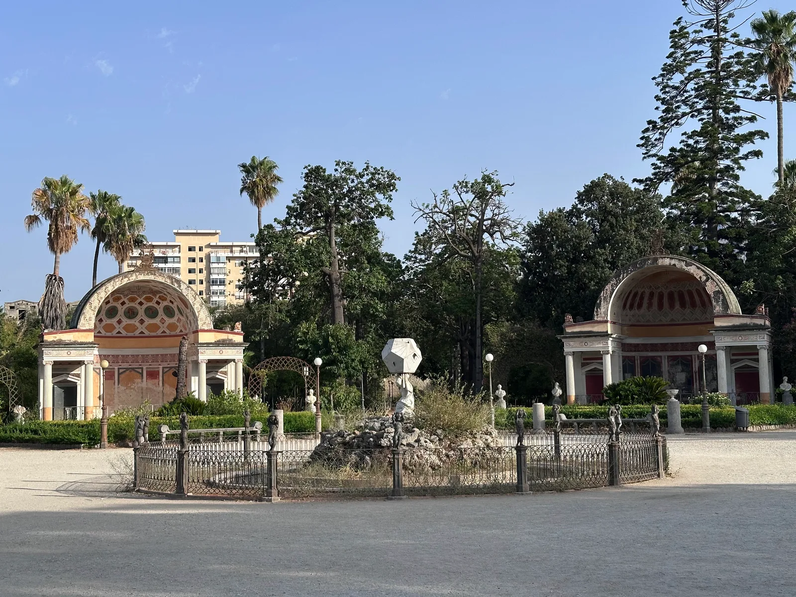 Main view at Villa Giulia Palermo — travel photo