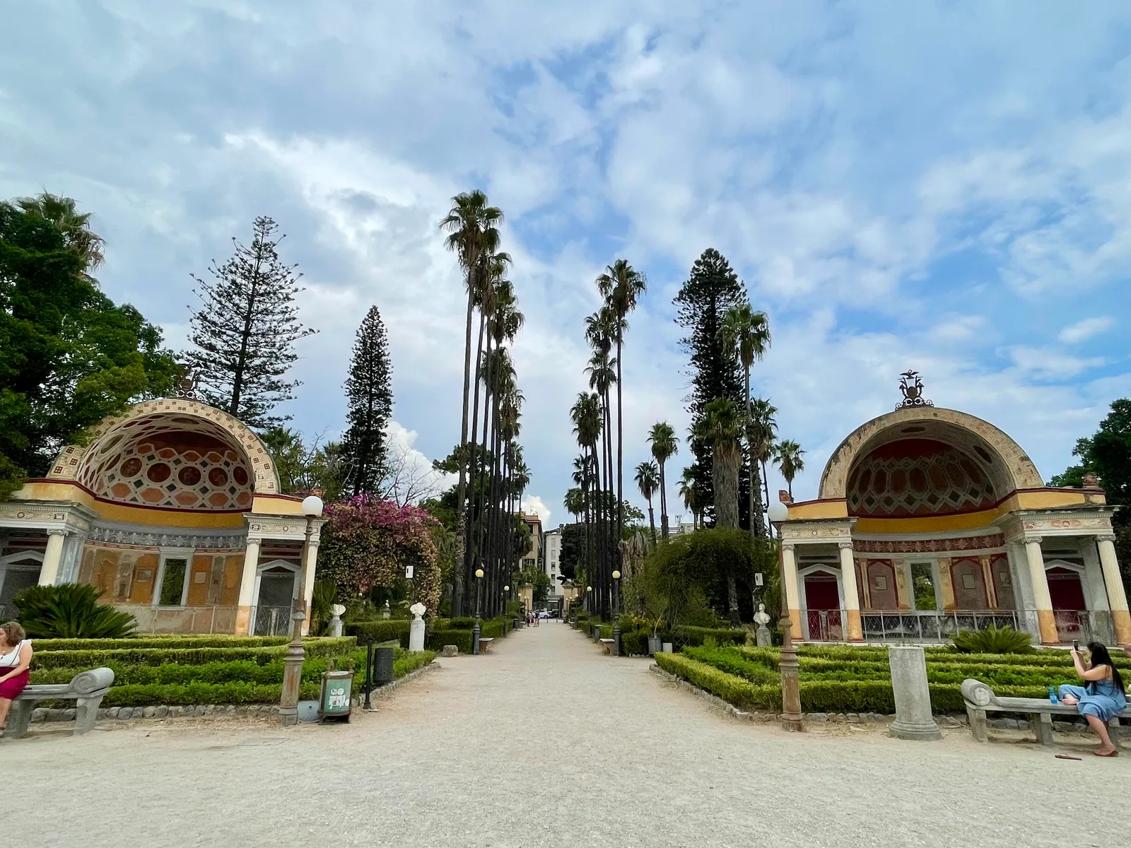 Interior at Villa Giulia Palermo — travel photo