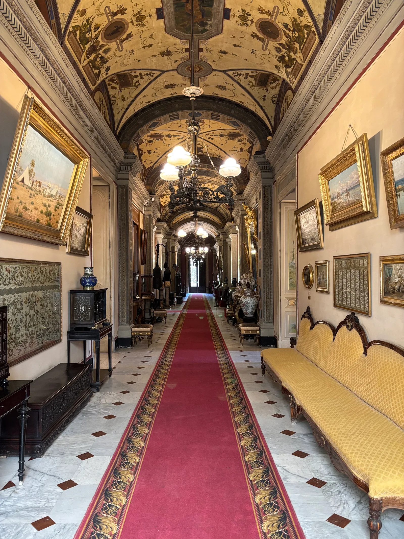 Details at Villa Malfitano Palermo — travel photo