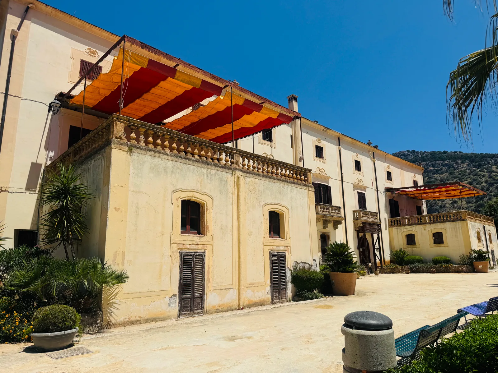 Main view at Villa Niscemi Palermo — travel photo