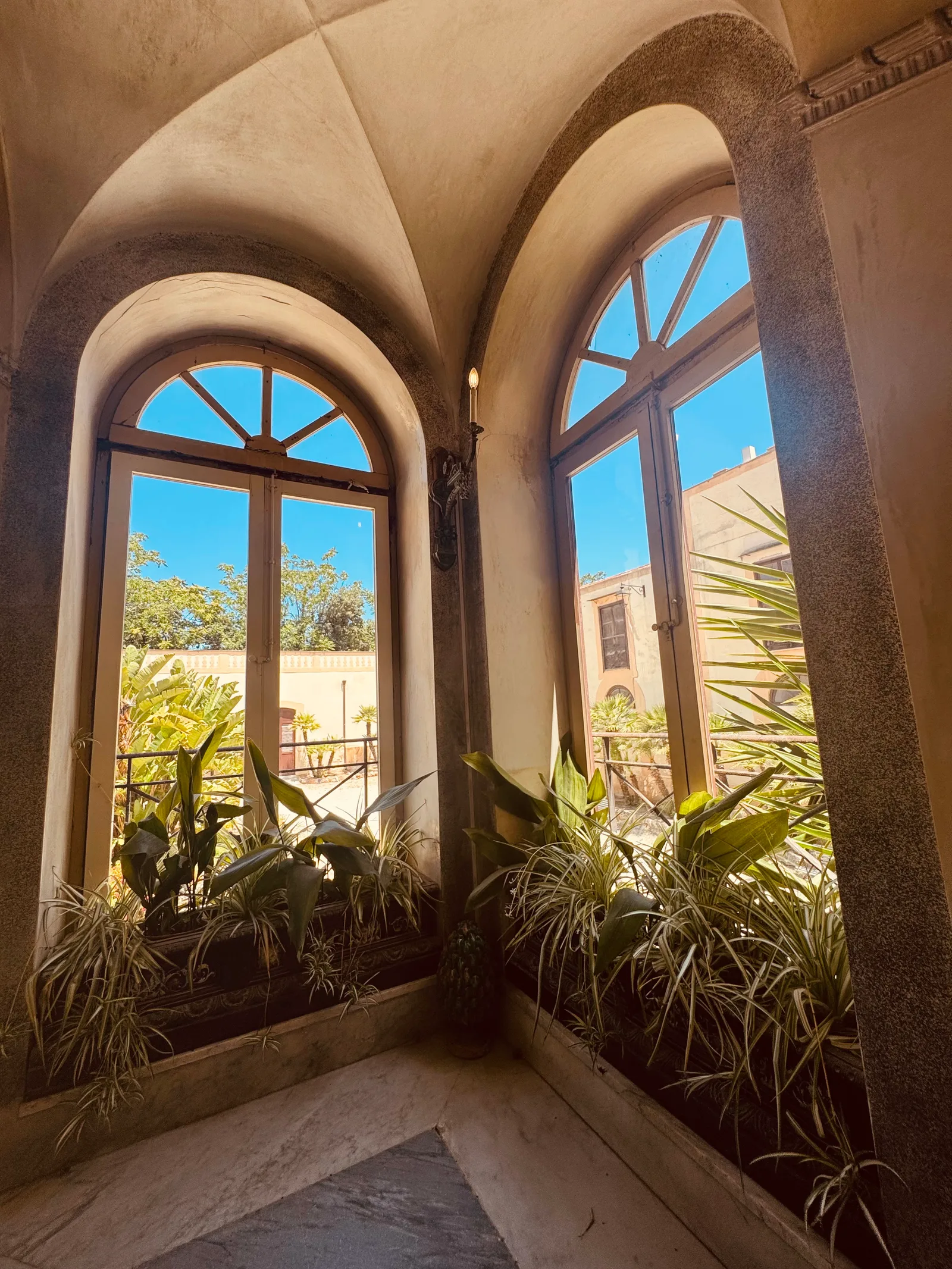 Interior at Villa Niscemi Palermo — travel photo