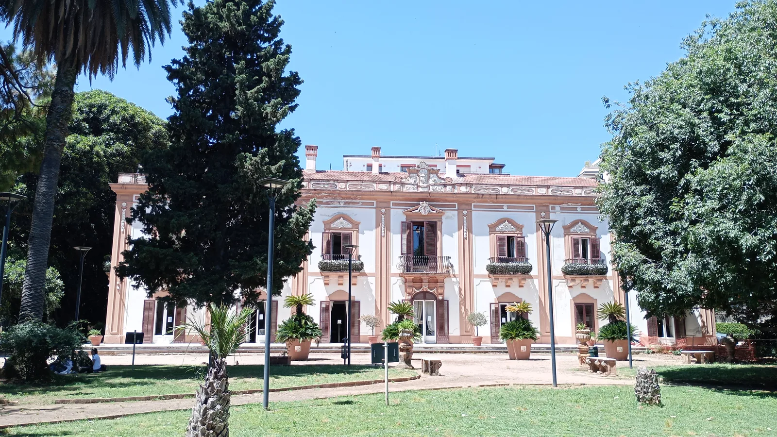 Interior at Villa Trabia Palermo — travel photo