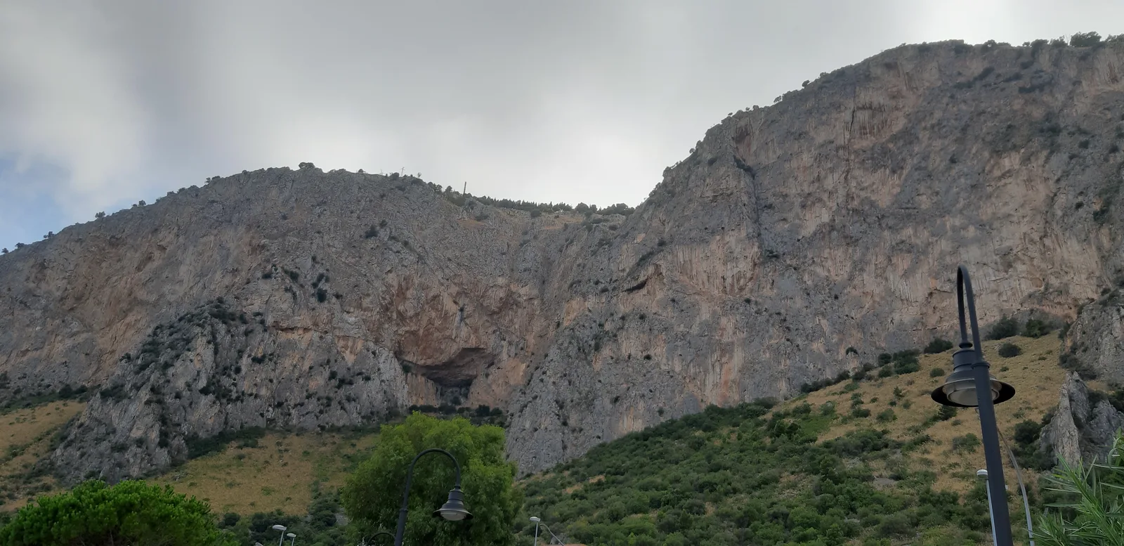Atmosphere at Villetta belvedere Alberto Prestigiacomo Palermo — travel photo