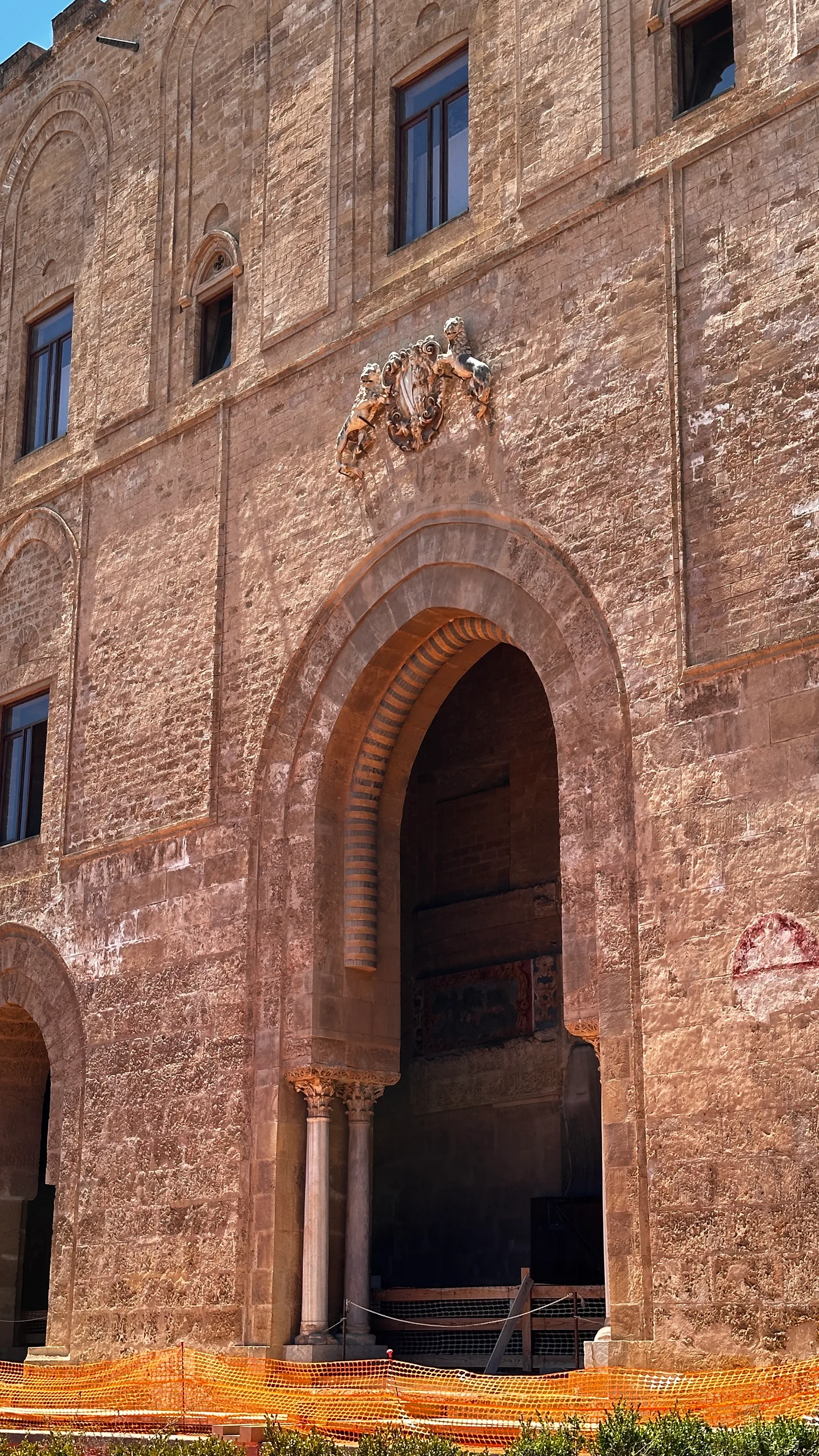 Atmosphere at Zisa Palace Palermo — travel photo
