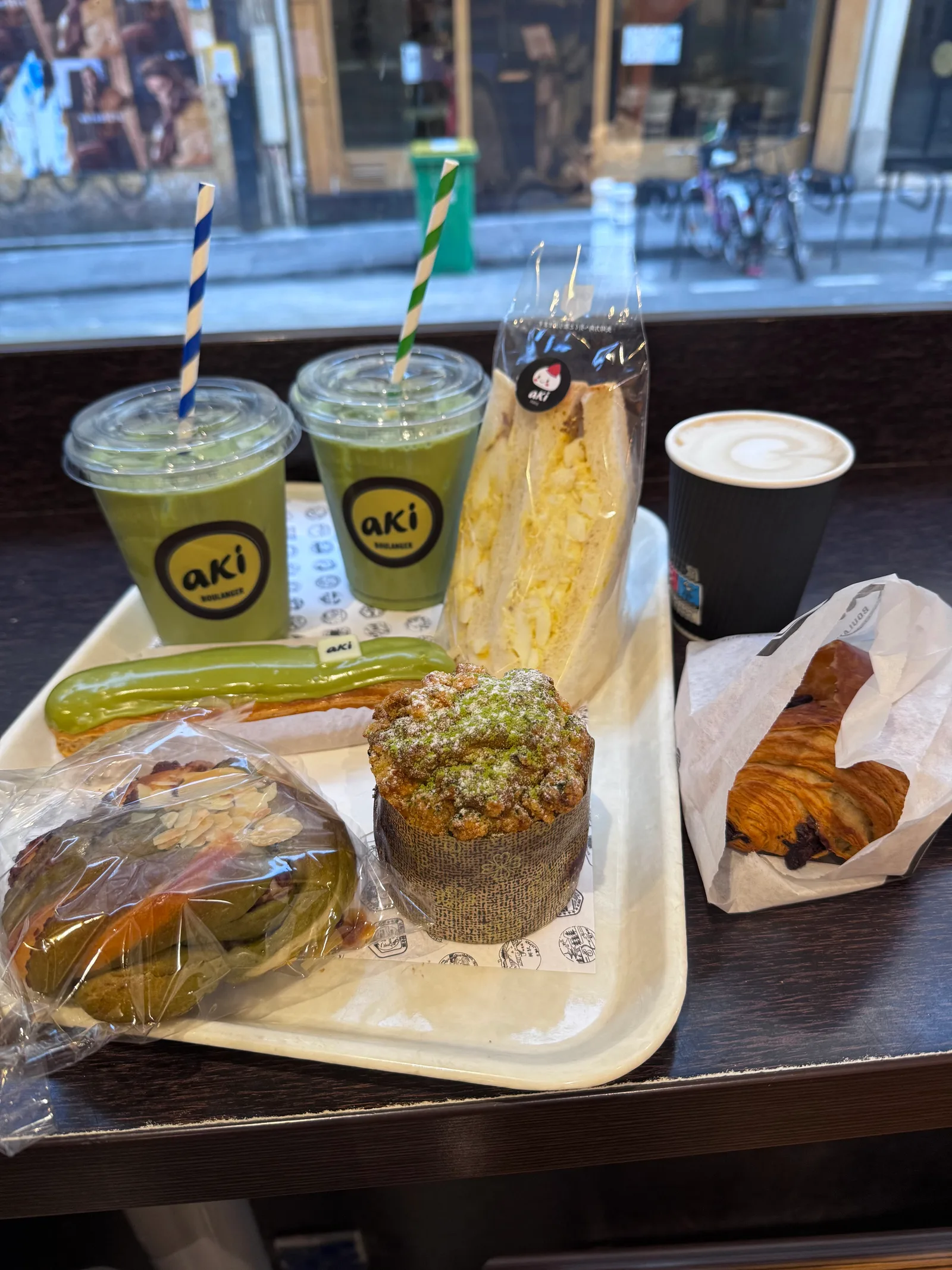 Interior at Aki Boulangerie Paris — travel photo