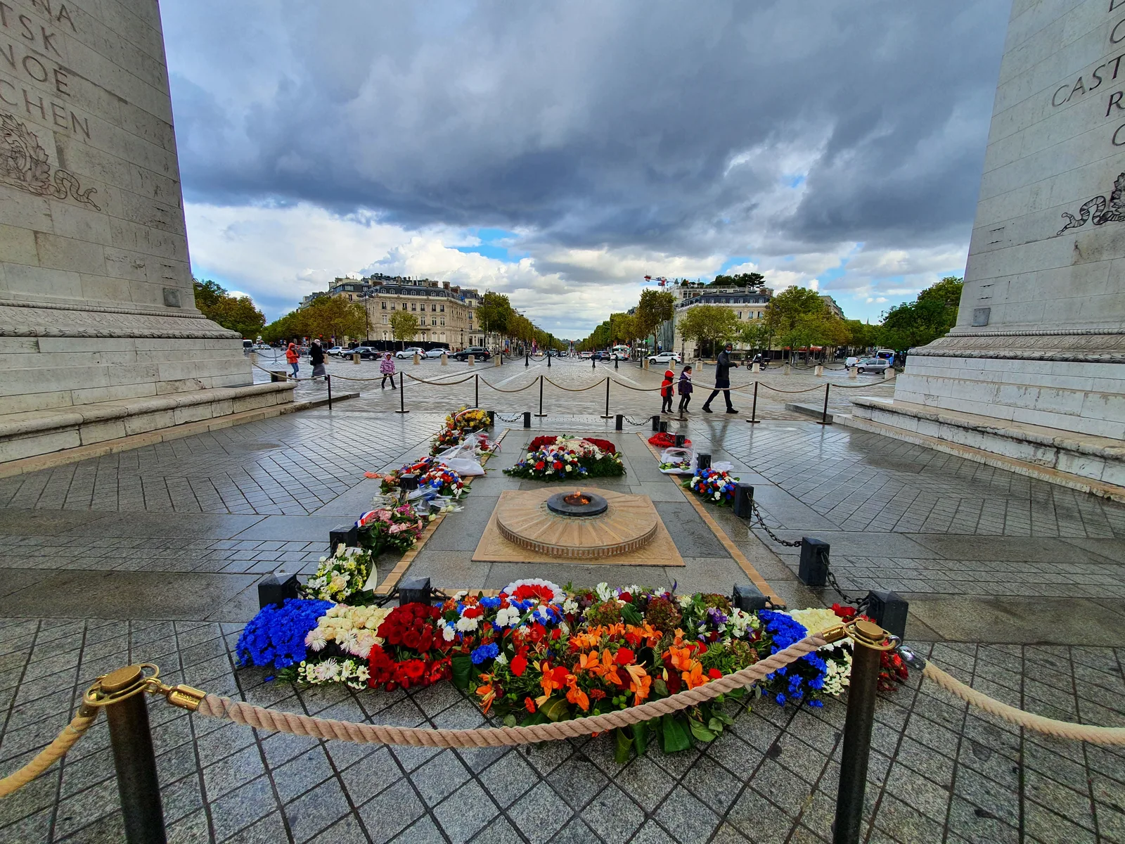 Details at Arc de Triomphe Paris — travel photo