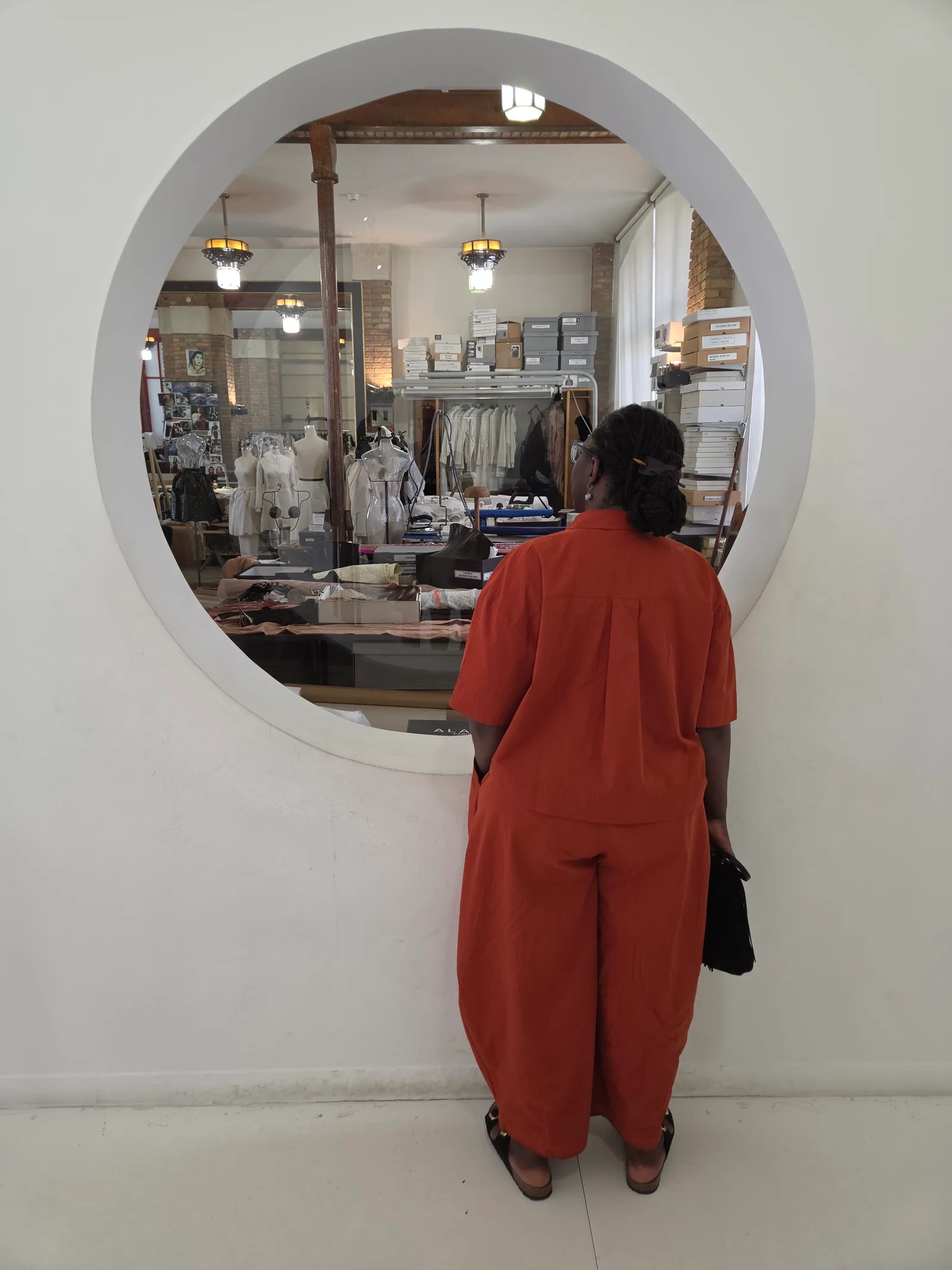 Atmosphere at Azzedine Alaïa Foundation Paris — travel photo