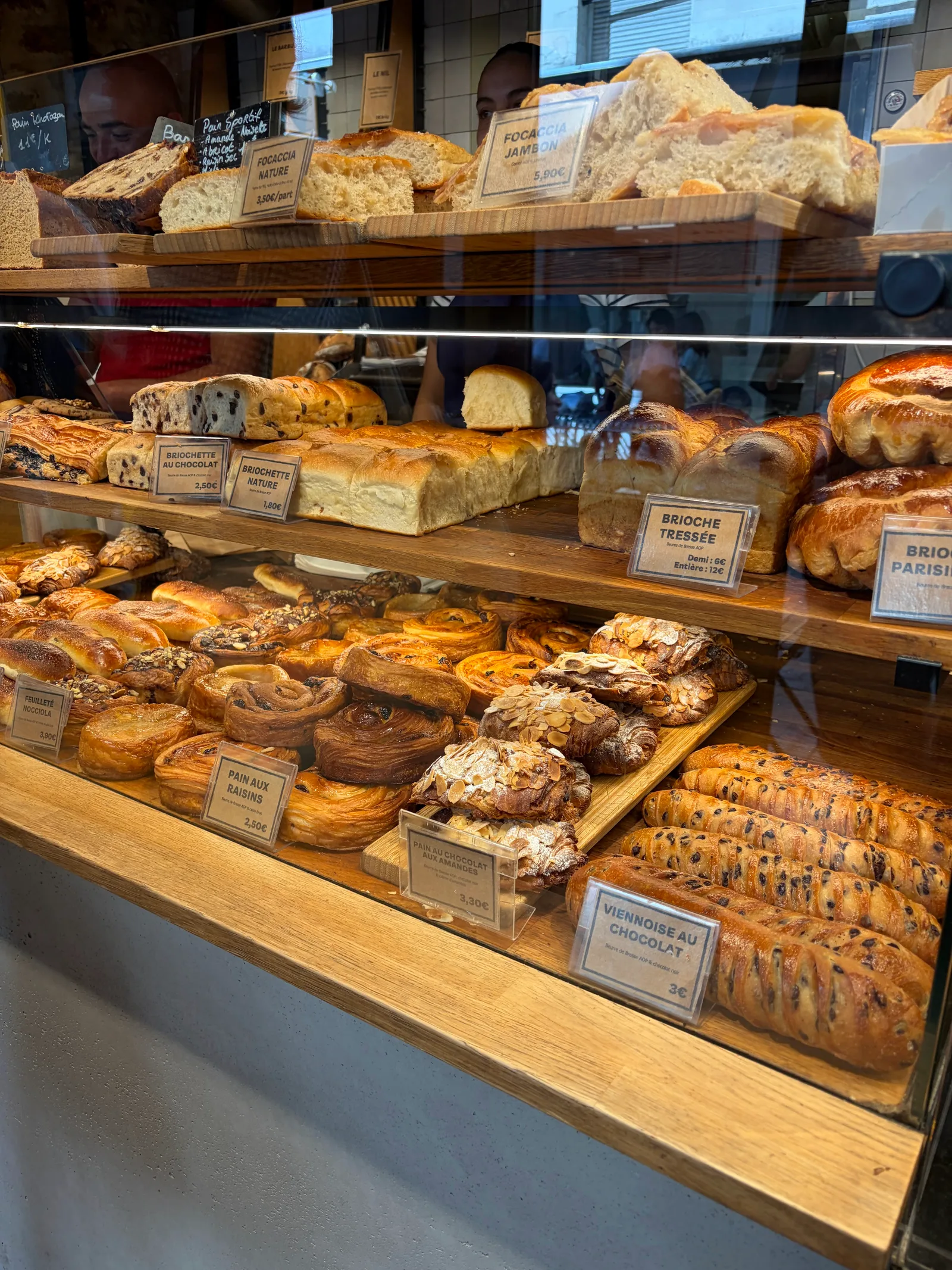 Interior at Boulangerie-Pâtisserie Terroirs d'Avenir Paris — travel photo
