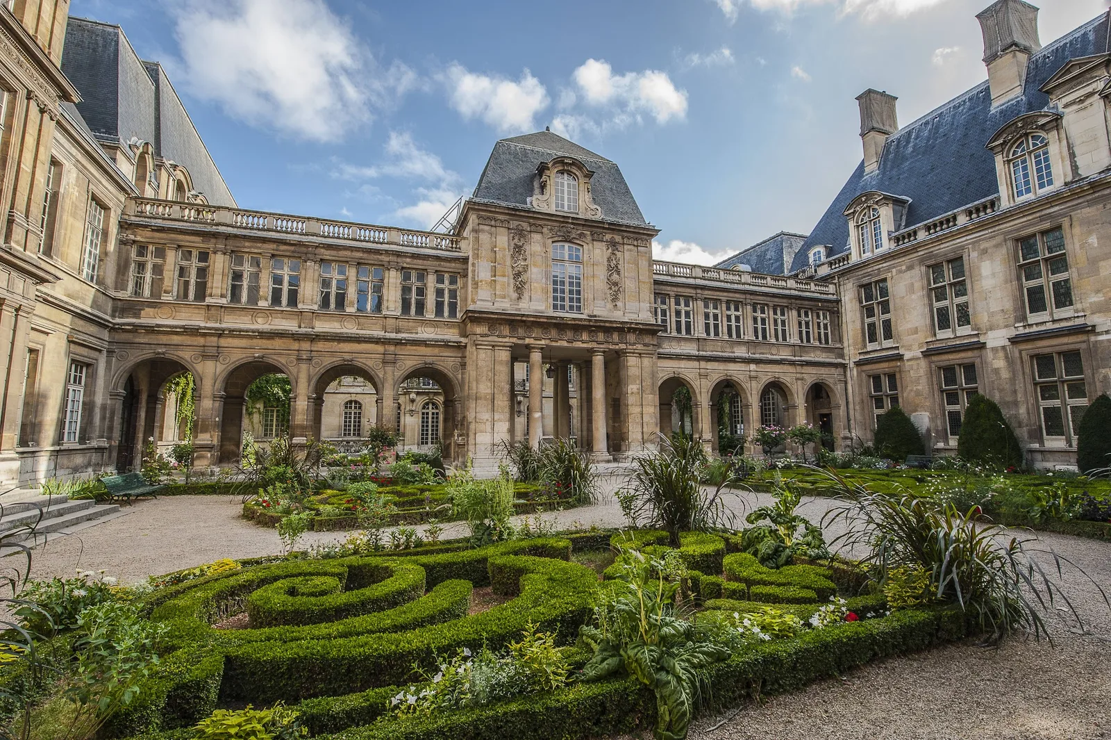 Main view at Carnavalet Museum Paris — travel photo