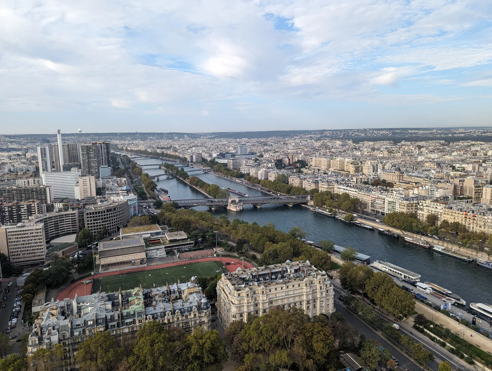 Details at Champ de Mars Paris — travel photo